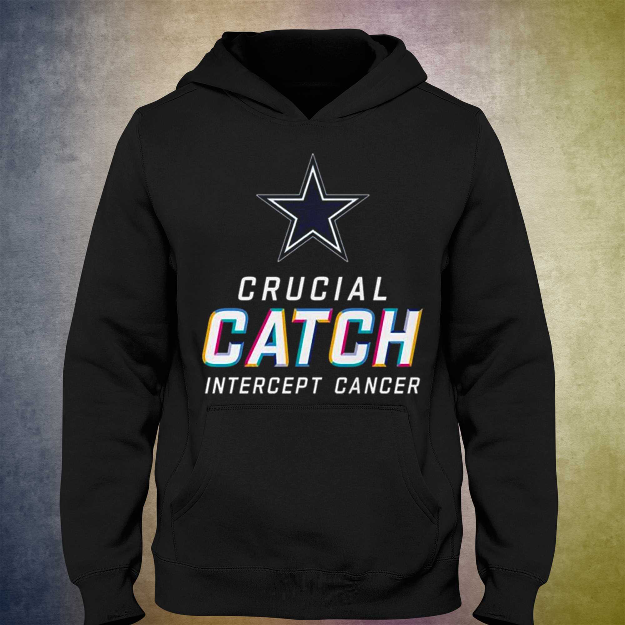 2023 Dallas Cowboys Crucial Catch Intercept Cancer T-shirt 