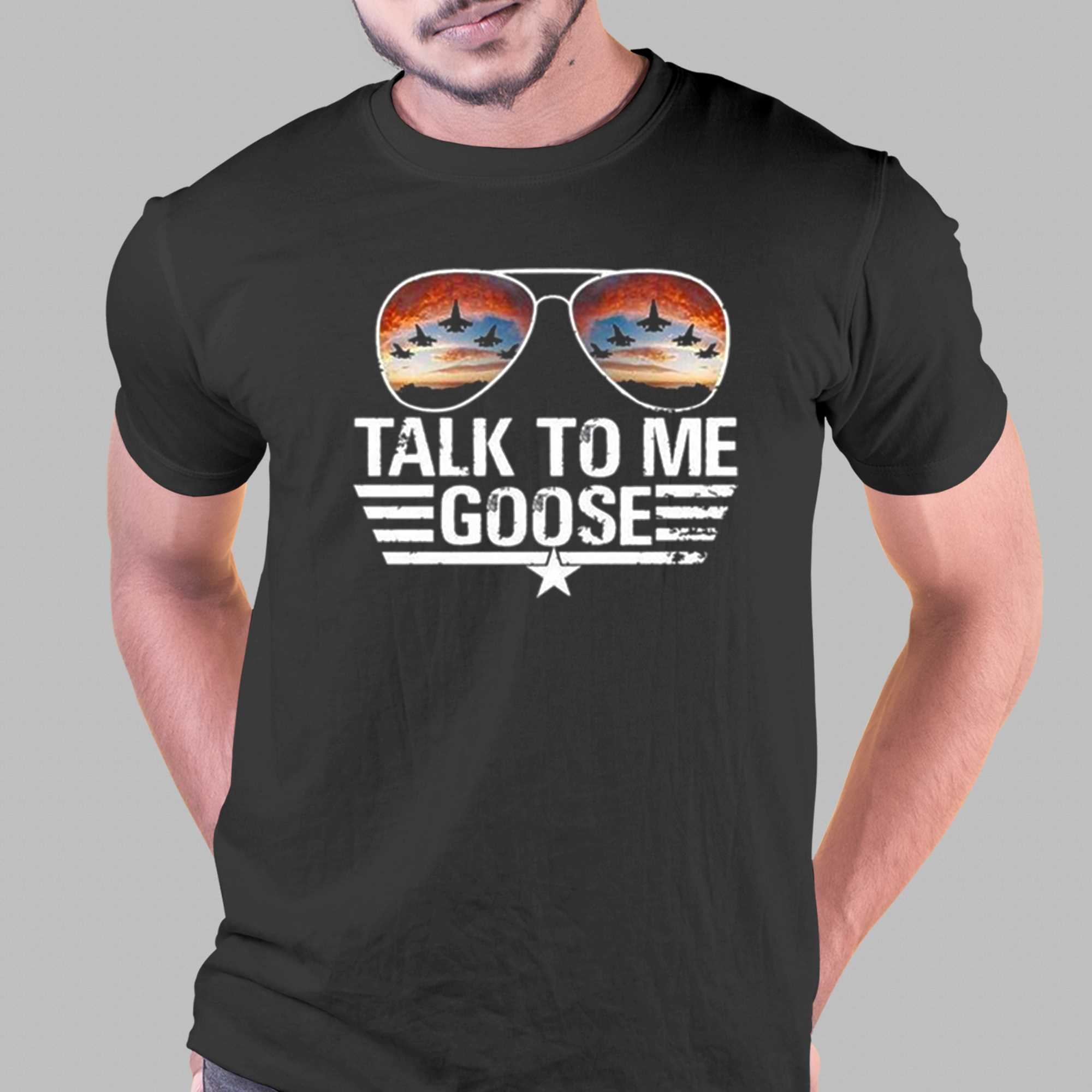 2023 Talk To Me Goose Maverick 80s T-shirt