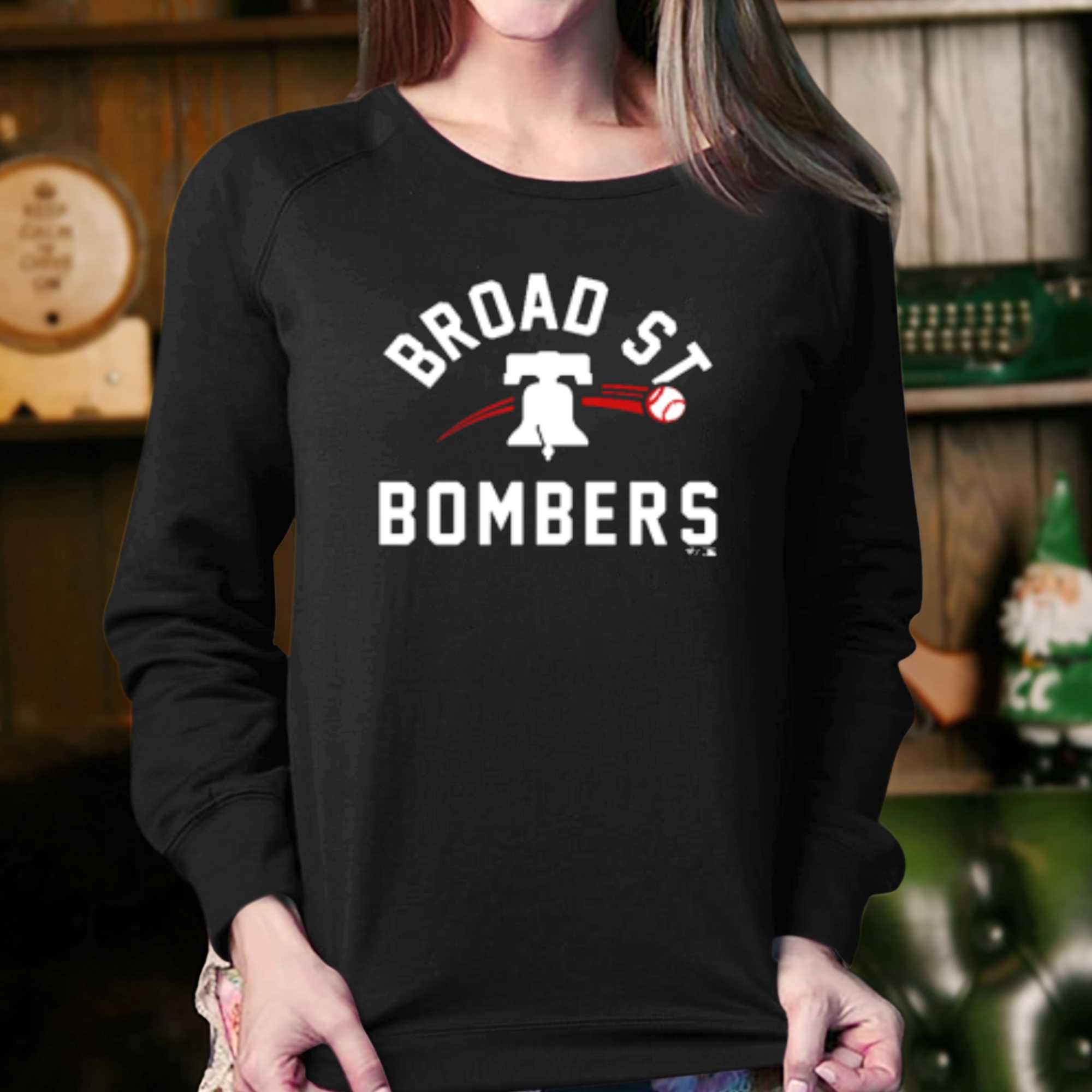 Broad Street Bombers Philadelphia Phillies Paint The Black T-shirt 