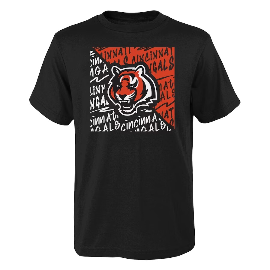 Cincinnati Bengals Youth Divide T-shirt 