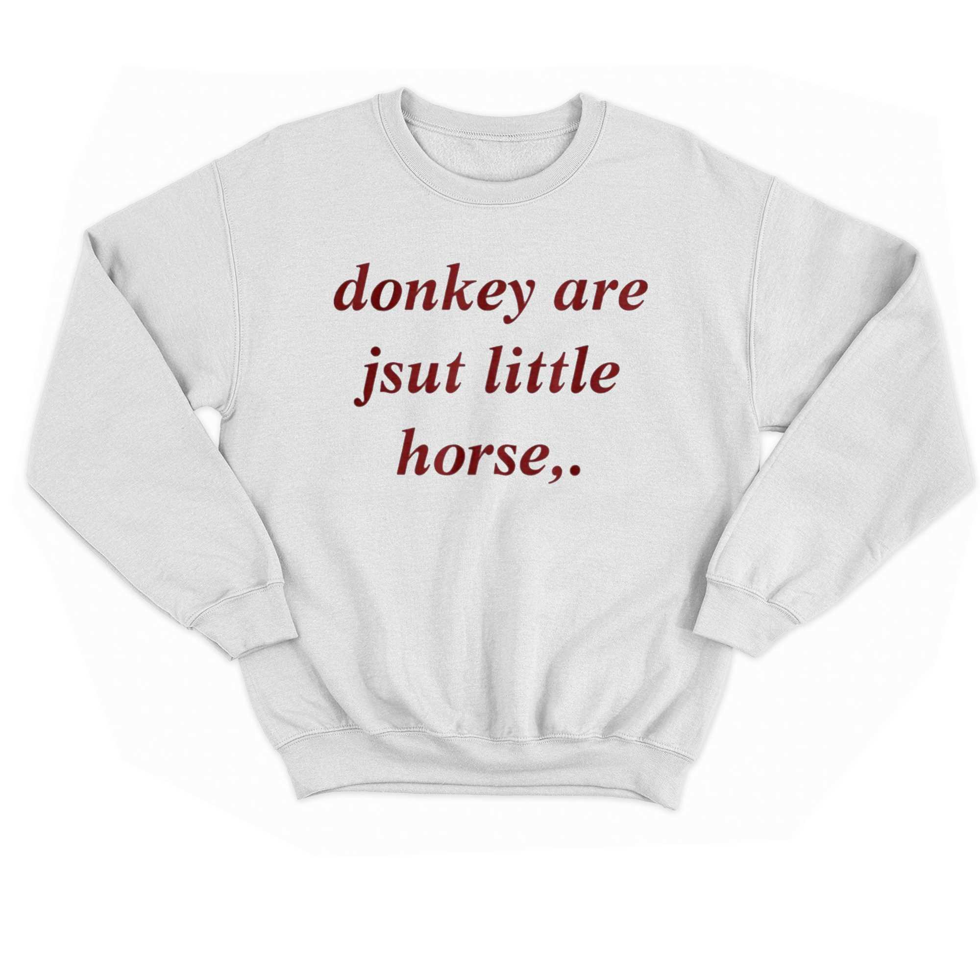 Donkey Are Jsut Little Horse T-shirt 