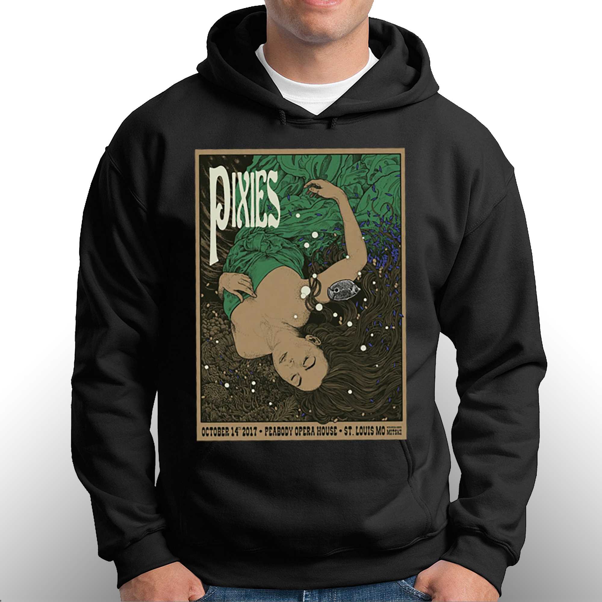 Girl In The Woods The Pixies Band T-shirt 