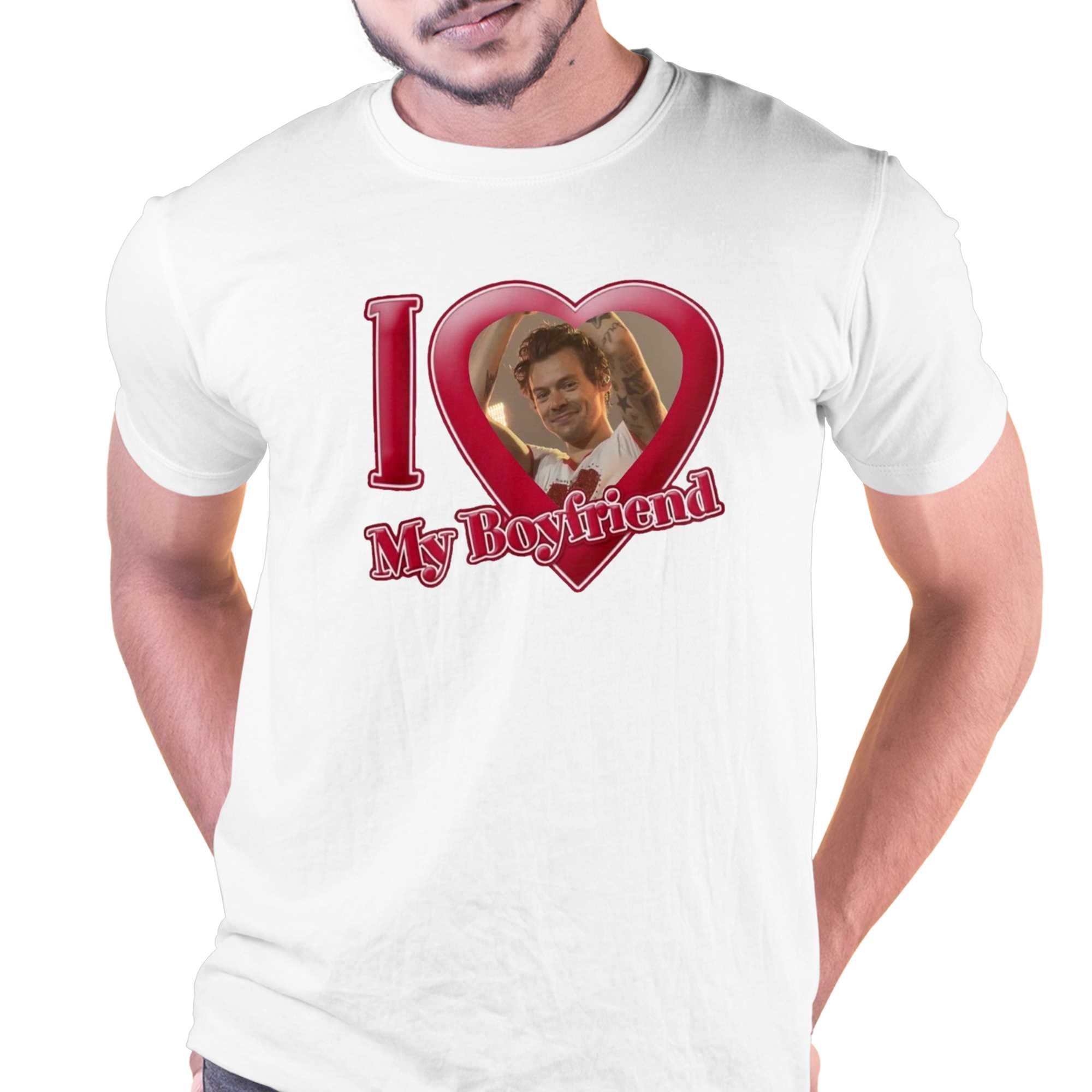 I My Boyfriend Custom T-shirt -