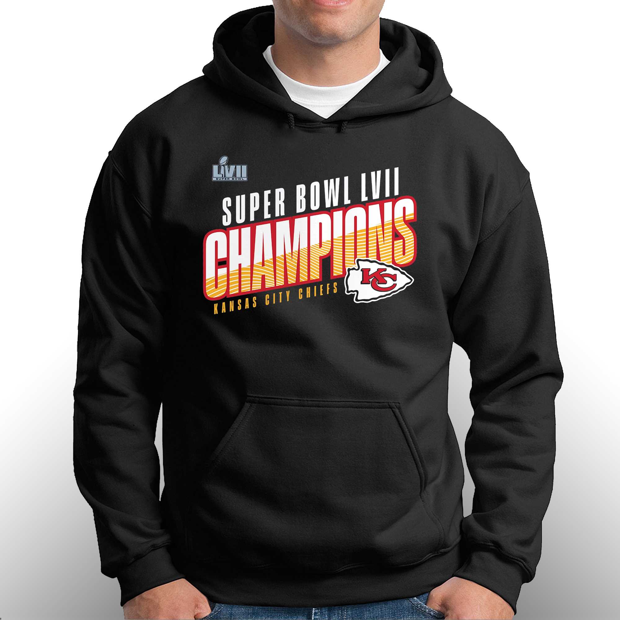 Kansas City Chiefs Super Bowl Lvii Champions Victory Formation T-shirt 