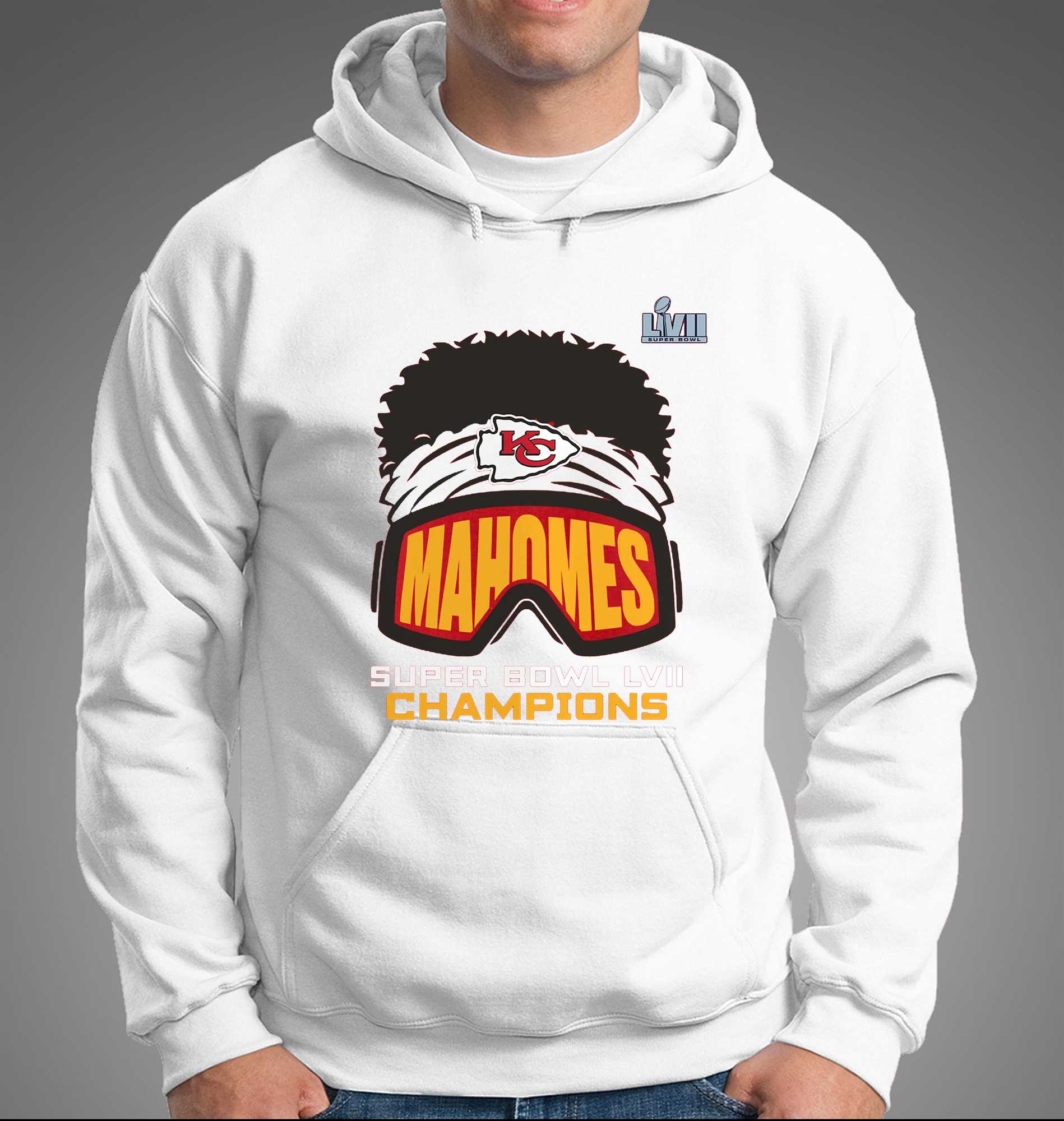 Patrick Mahomes Kansas City Chiefs Fanatics Branded Super Bowl Lvii Champions Player T-shirt 