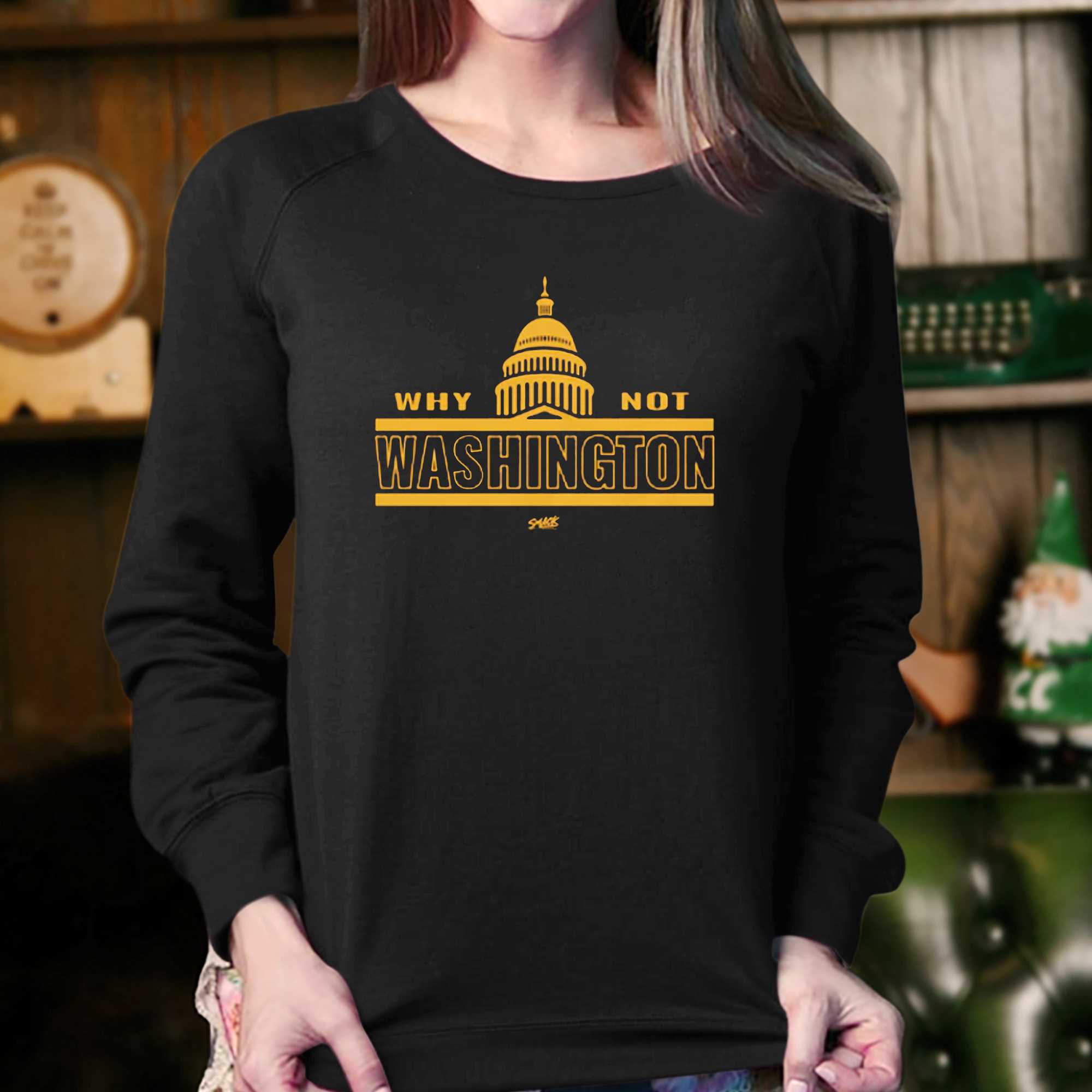 Why Not Washington T-shirt For Washington Football Fans 