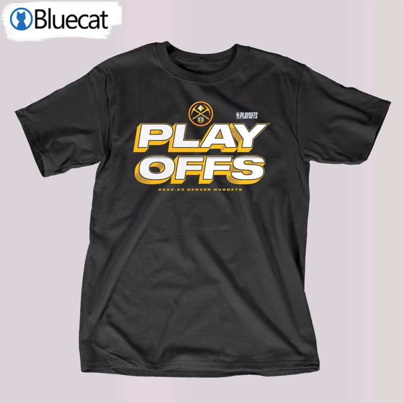 denver nuggets fanatics branded 2023 nba playoffs starter t shirt 1 1