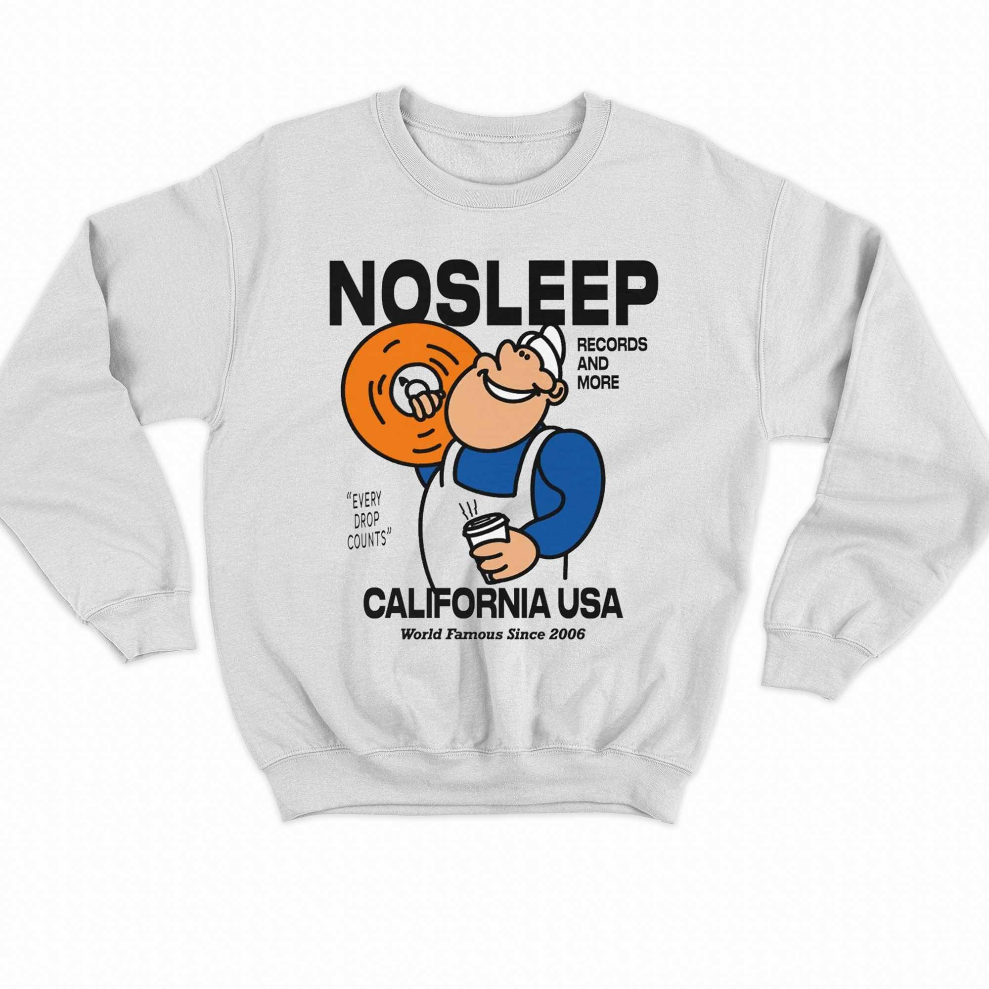 Donut Nosleep California Usa T-shirt 