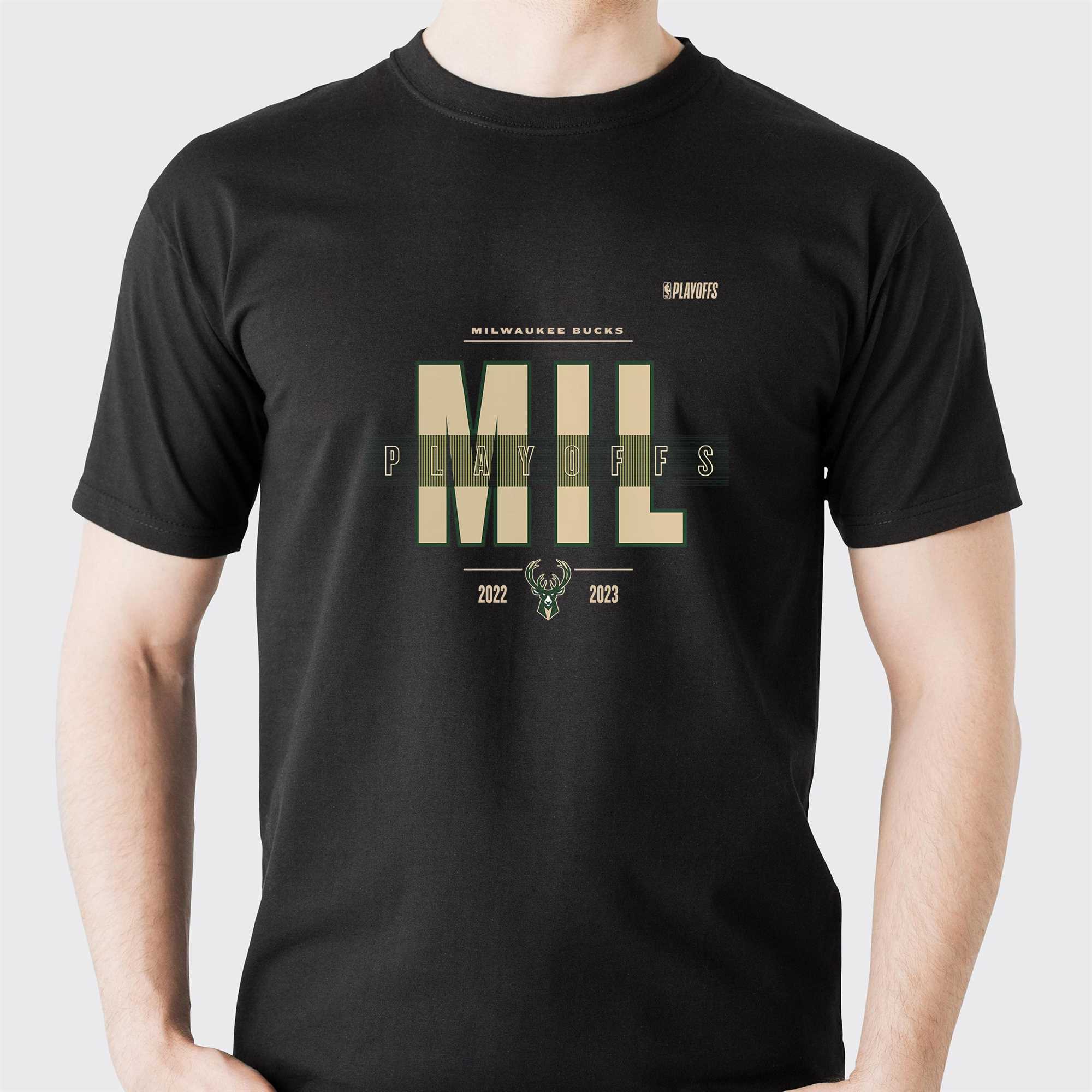 Milwaukee Bucks Fanatics Branded 2023 Nba Playoffs Starter T-shirt -  Shibtee Clothing