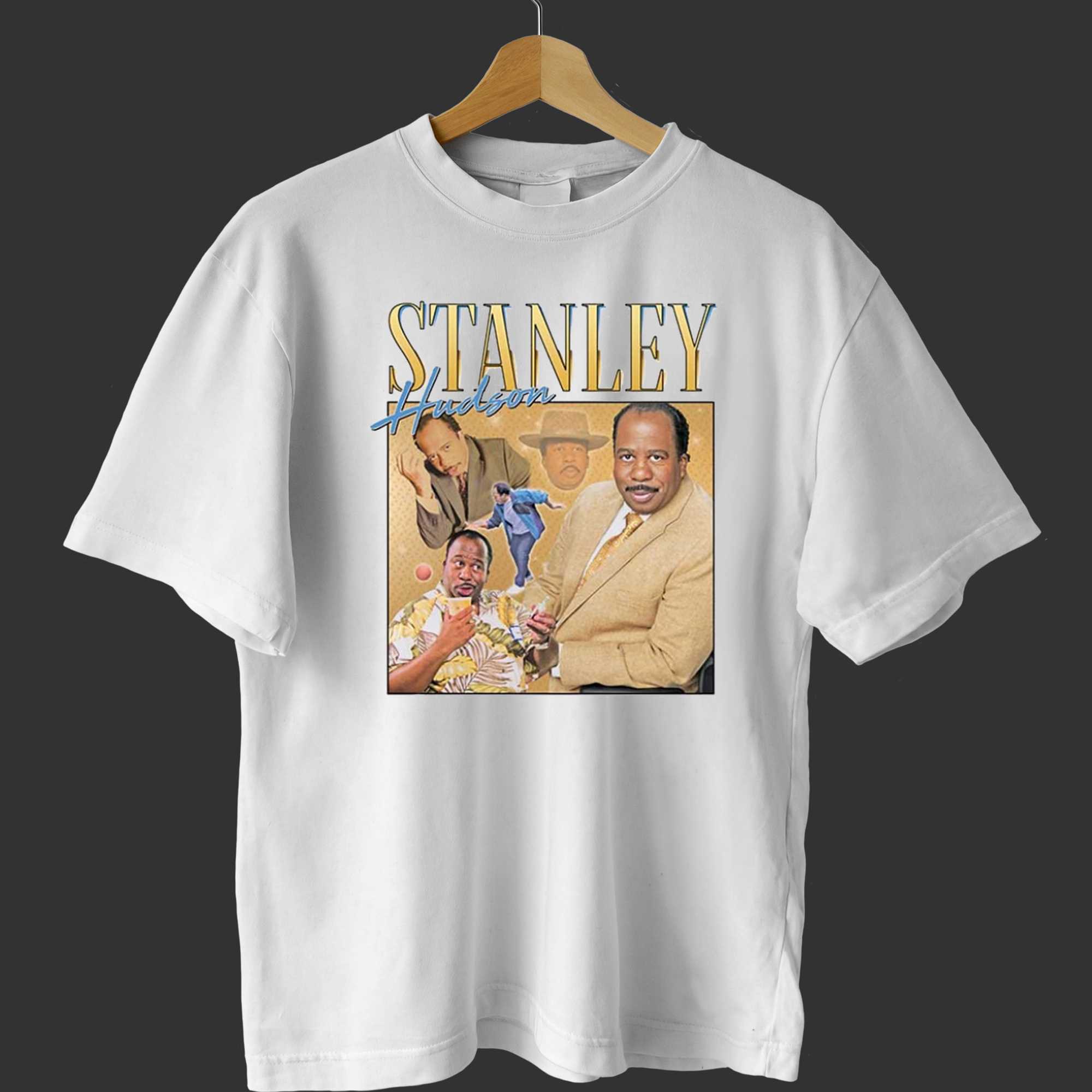 Stanley Hudson Office Tv Show Retro 90s Funny T-shirt - Shibtee Clothing