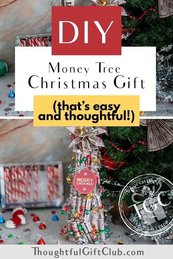 diy money tree gift