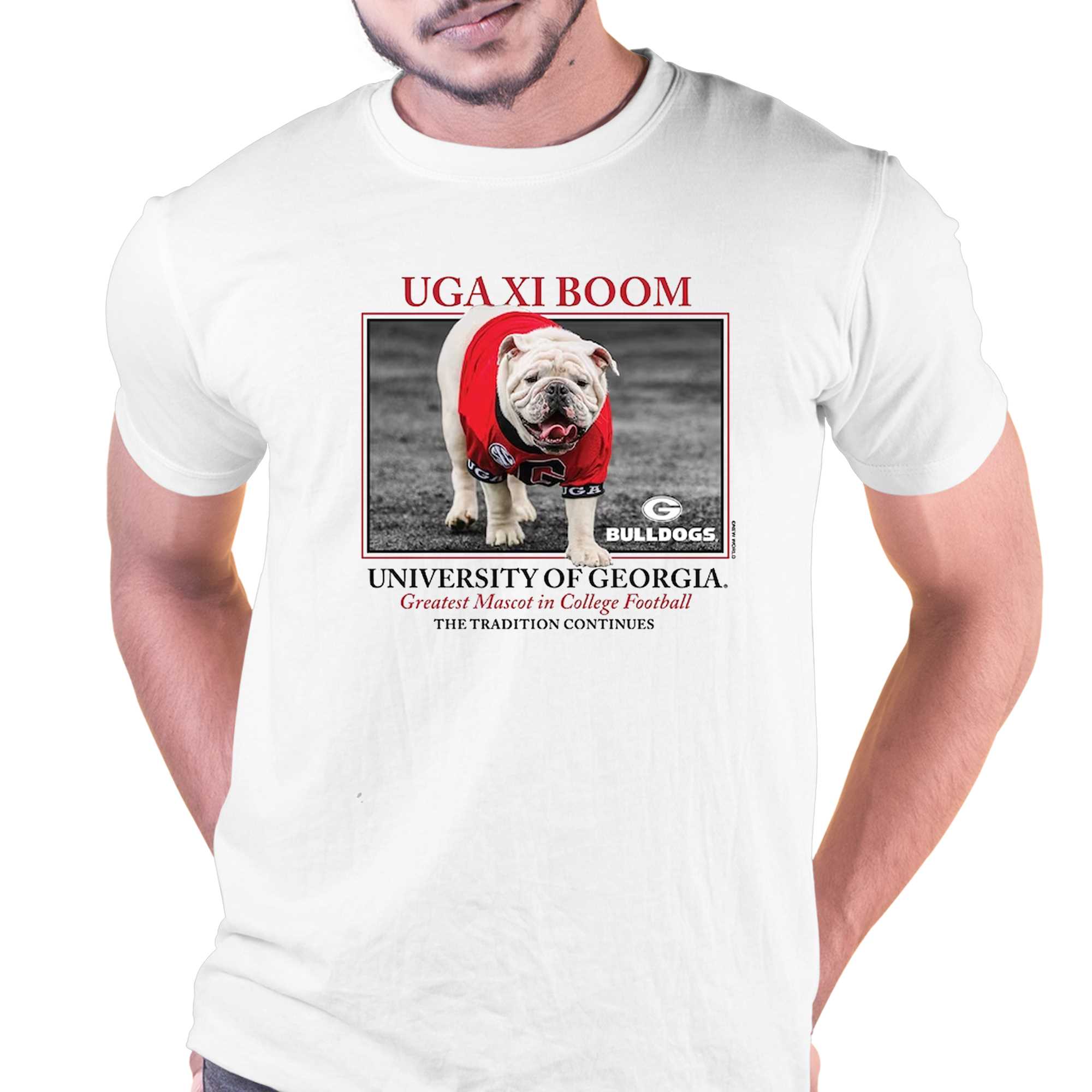 Georgia Bulldogs Uga Xi Boom T-shirt