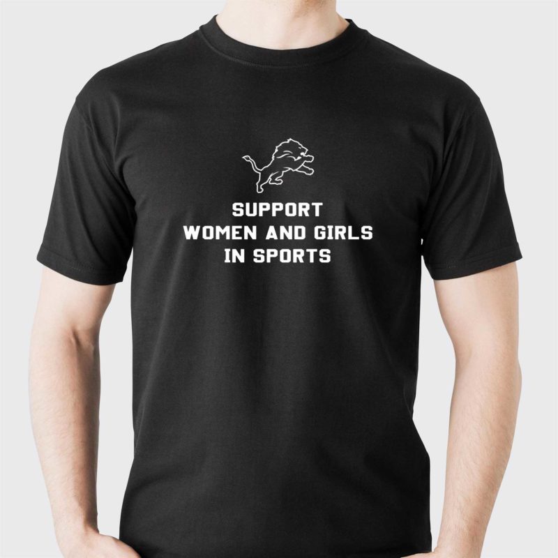 i support women and girls in sports t shirt 1 1