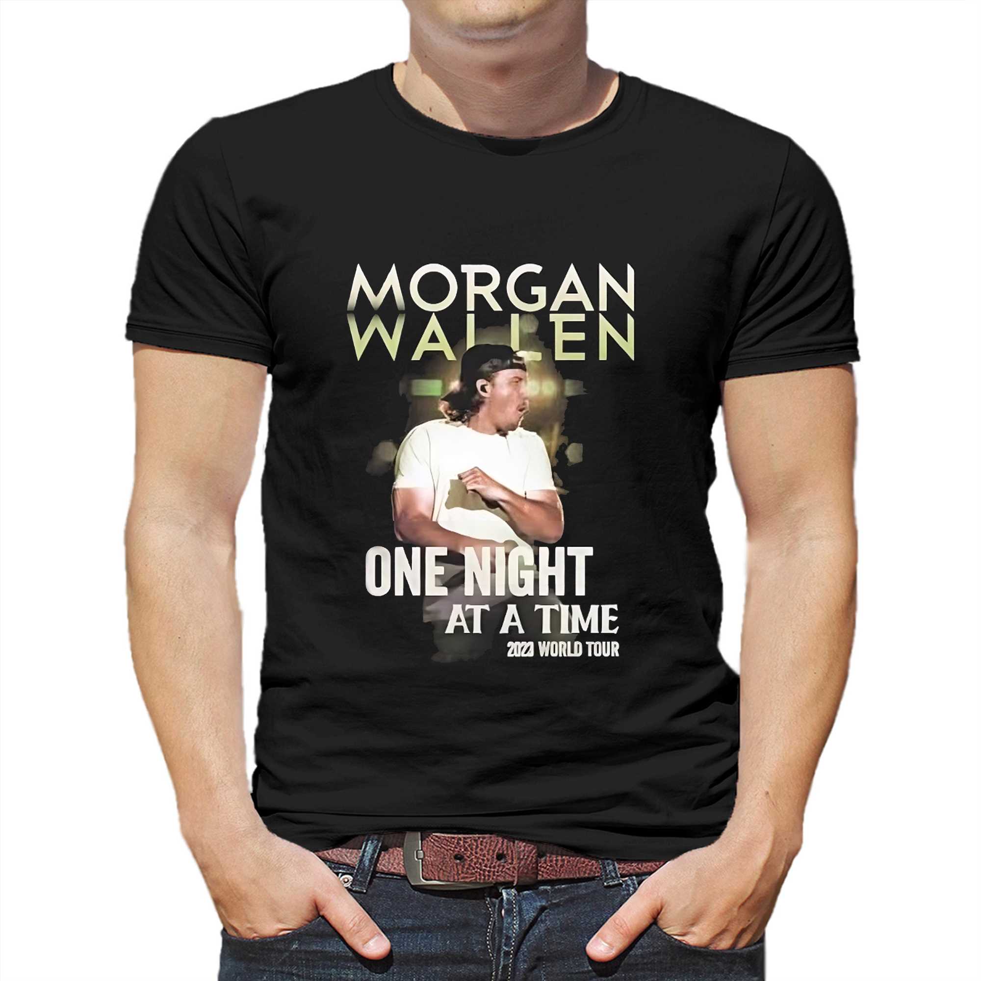 Morgan Wallen World Tour 2023 Shirt, Morgan Wallen One Night At A