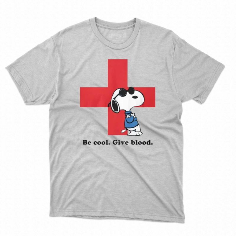 Official Donate Blood Snoopy Shirt - Shibtee Clothing