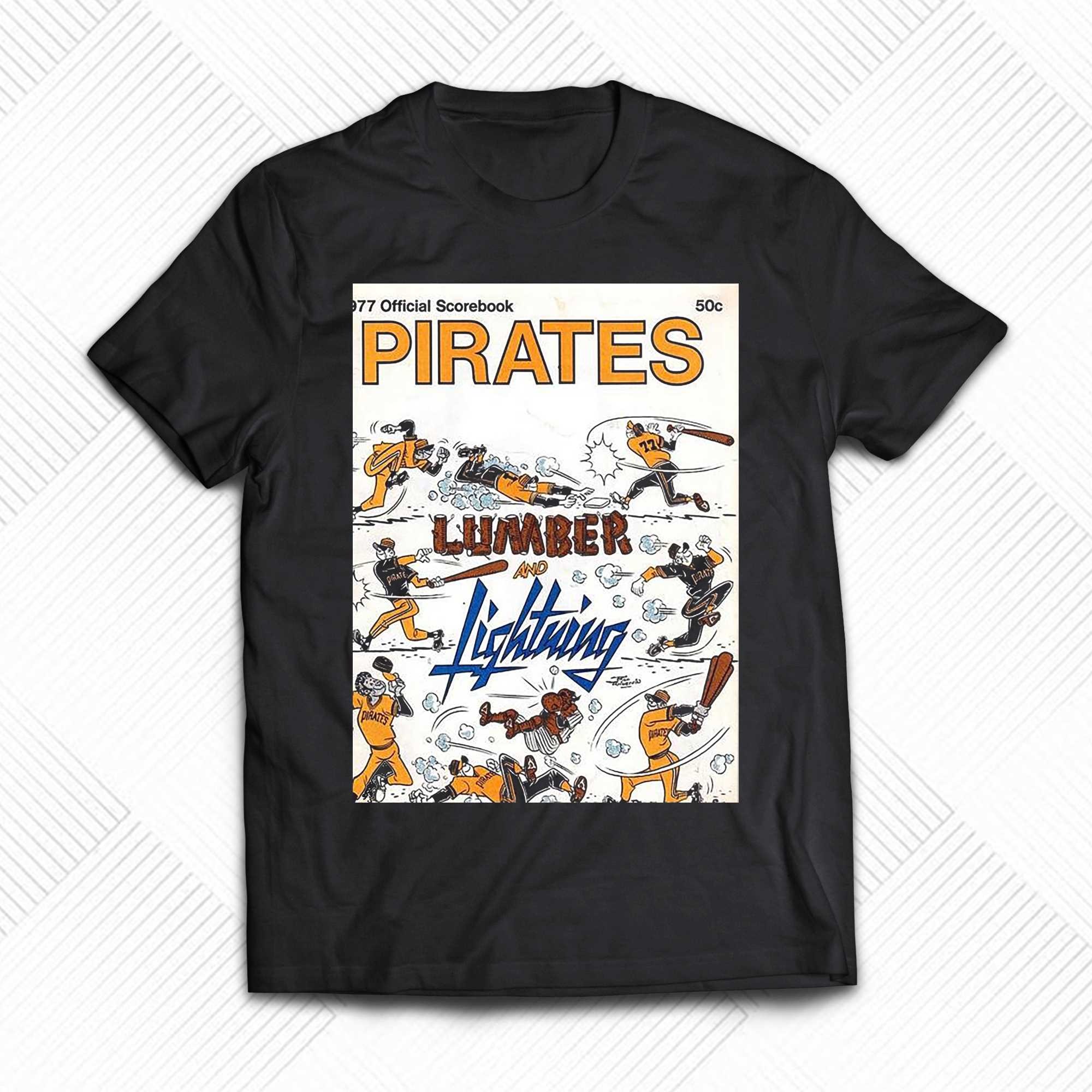 Minimalist Pittsburgh Baseball Tshirt Simple Pirates Crewneck 