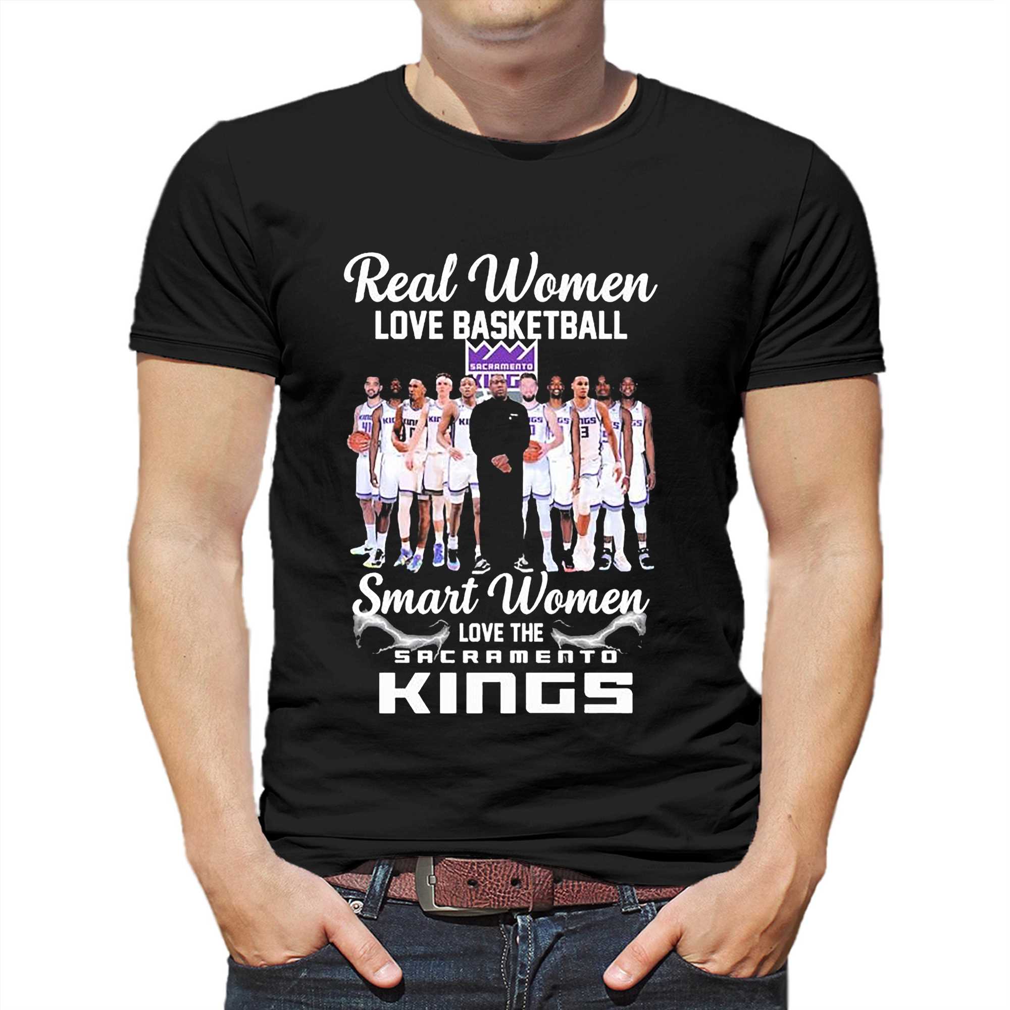 Real Women Love Basketball Smart Women Love The Sacramento Kings 2023 Nba  Playoff Shirt Shirt - Shibtee Clothing