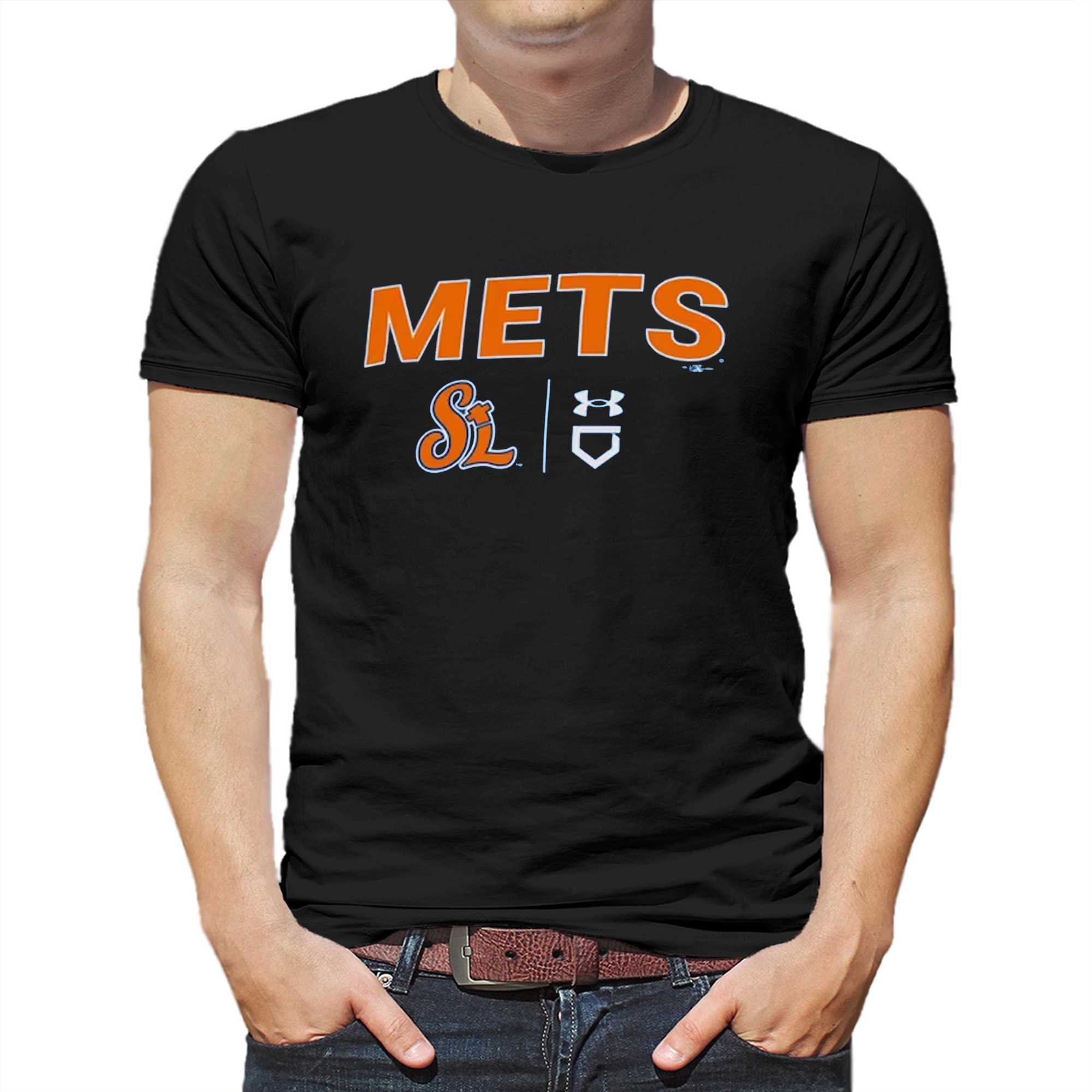 St Lucie Mets Under Armour Tech T-shirt - Shibtee Clothing