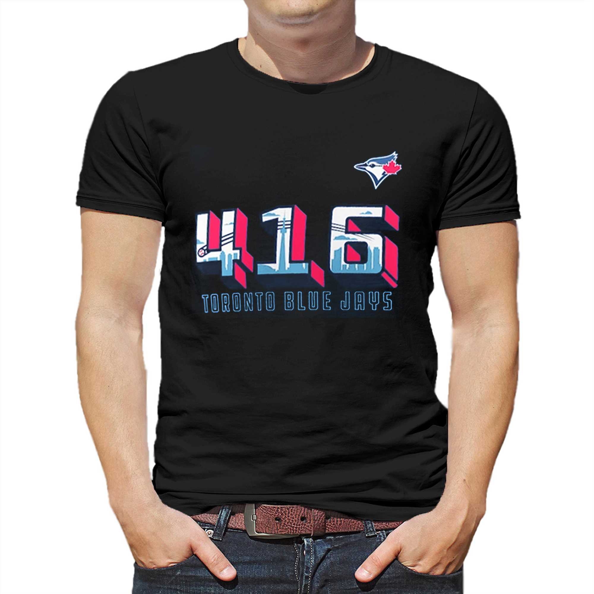 Toronto Blue Jays Fanatics Branded Hometown In The 416 T-shirt - Shibtee  Clothing