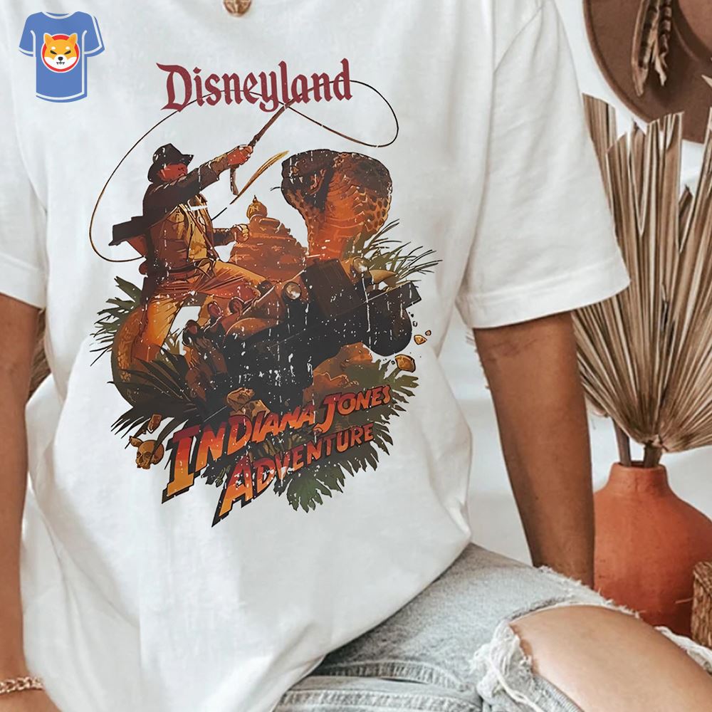 Gå ud Chip strimmel Indiana Jones Adventure Disneyland 1995 Indiana Jones Shirt - Shibtee  Clothing