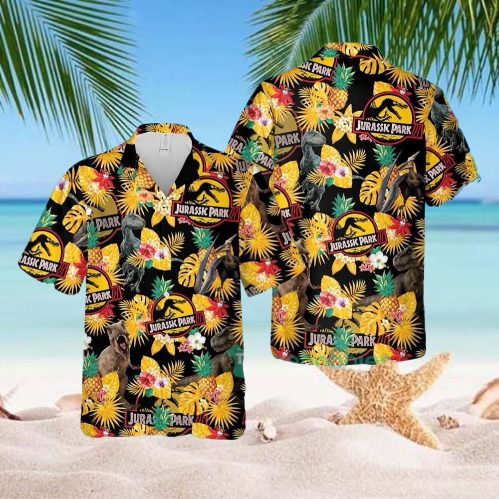 Jurassic Park Tropical Hawaii Beach Pineapple Hawaiian Shirt - Shibtee  Clothing
