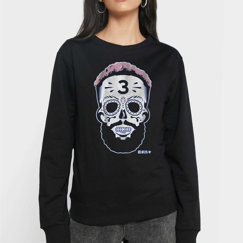 Official Odell Beckham Jr Sugar Skull Pink Edition T-shirt 