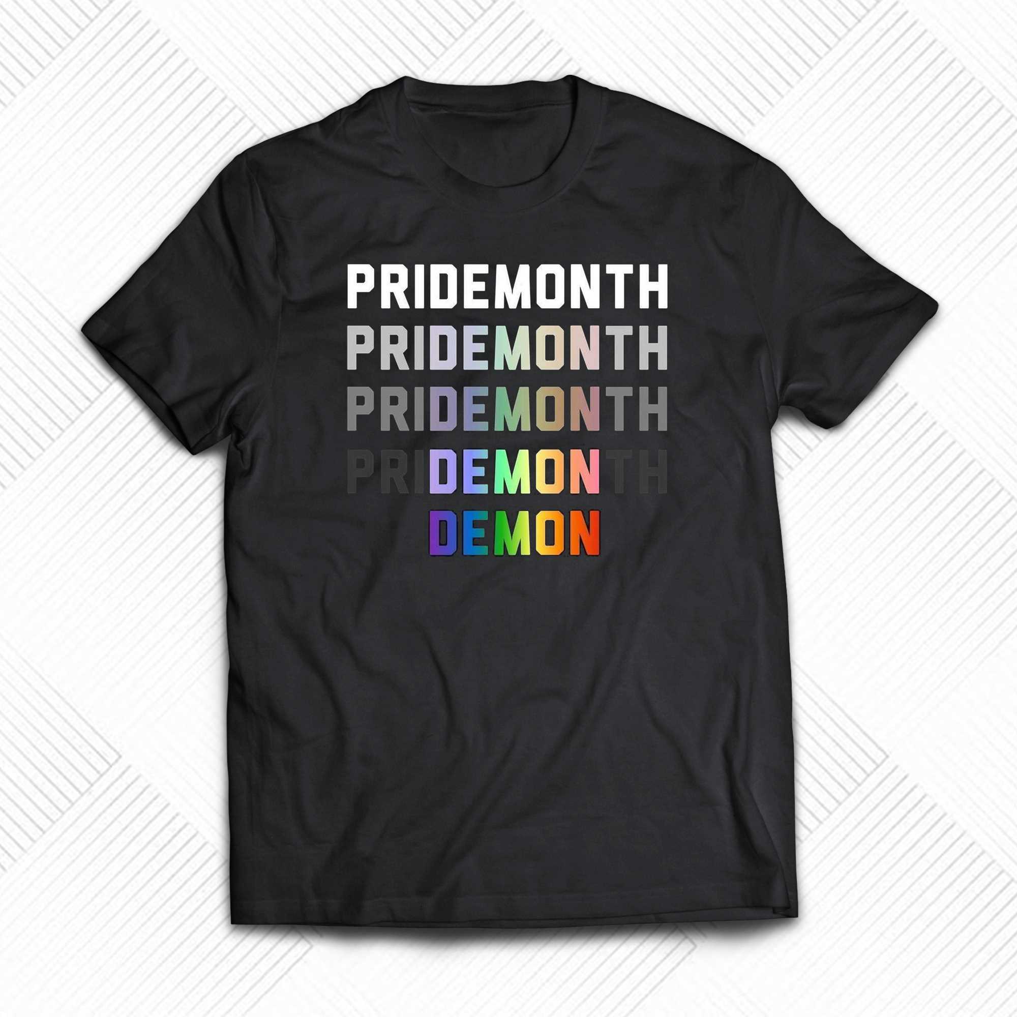 Pride Month Demon T-shirt