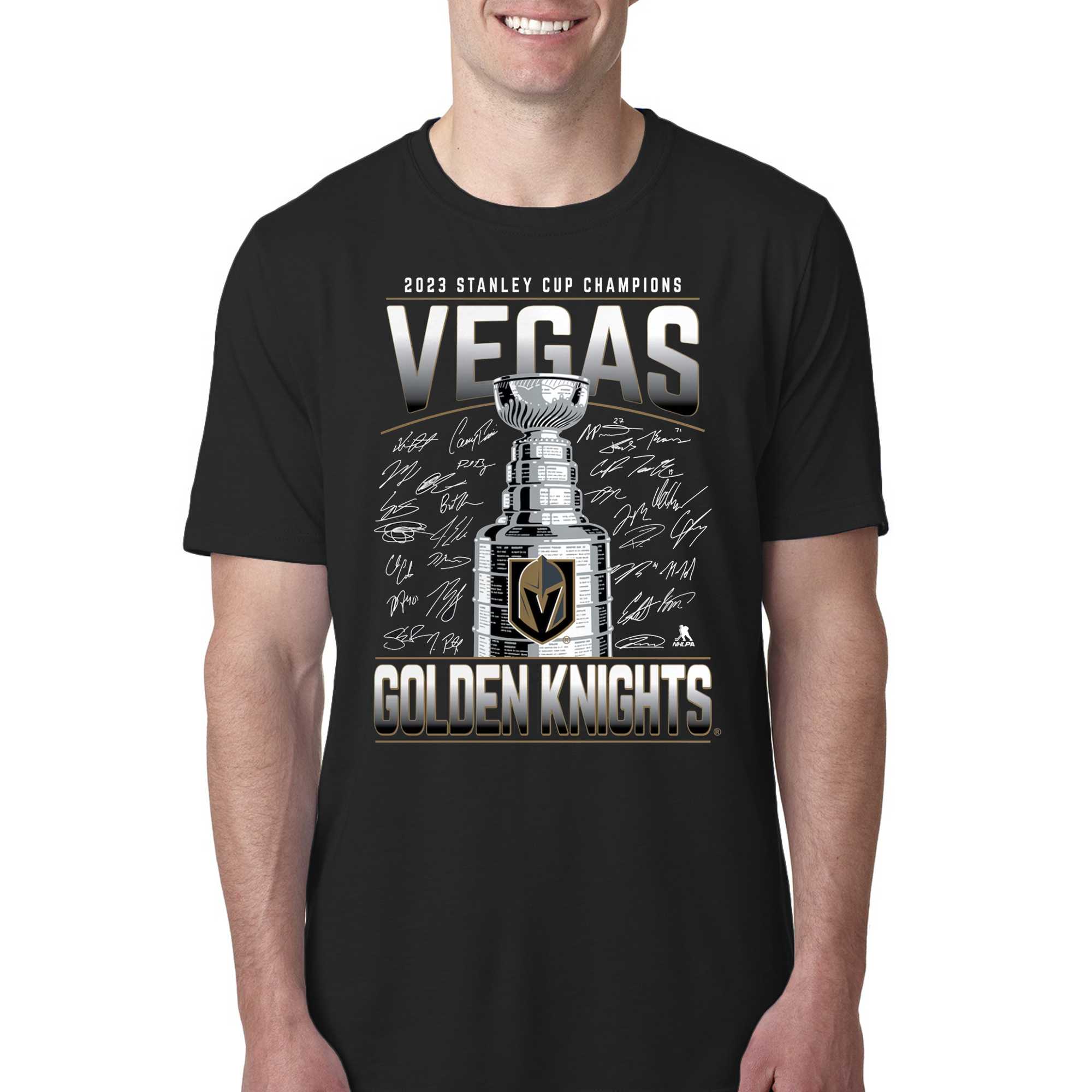 Men's Fanatics Branded Heather Charcoal Vegas Golden Knights 2023 Stanley  Cup Champions Shift Performance T-Shirt