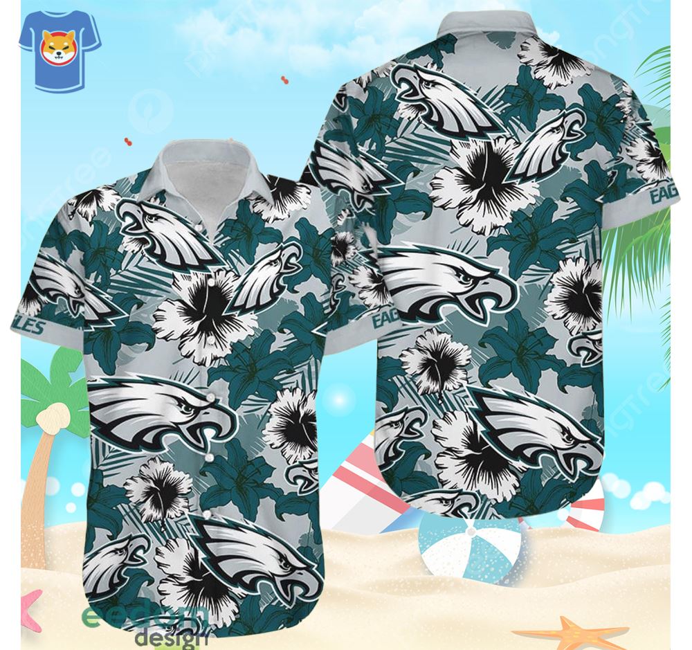 Aloha Philadelphia Eagles Hawaiian Shirt