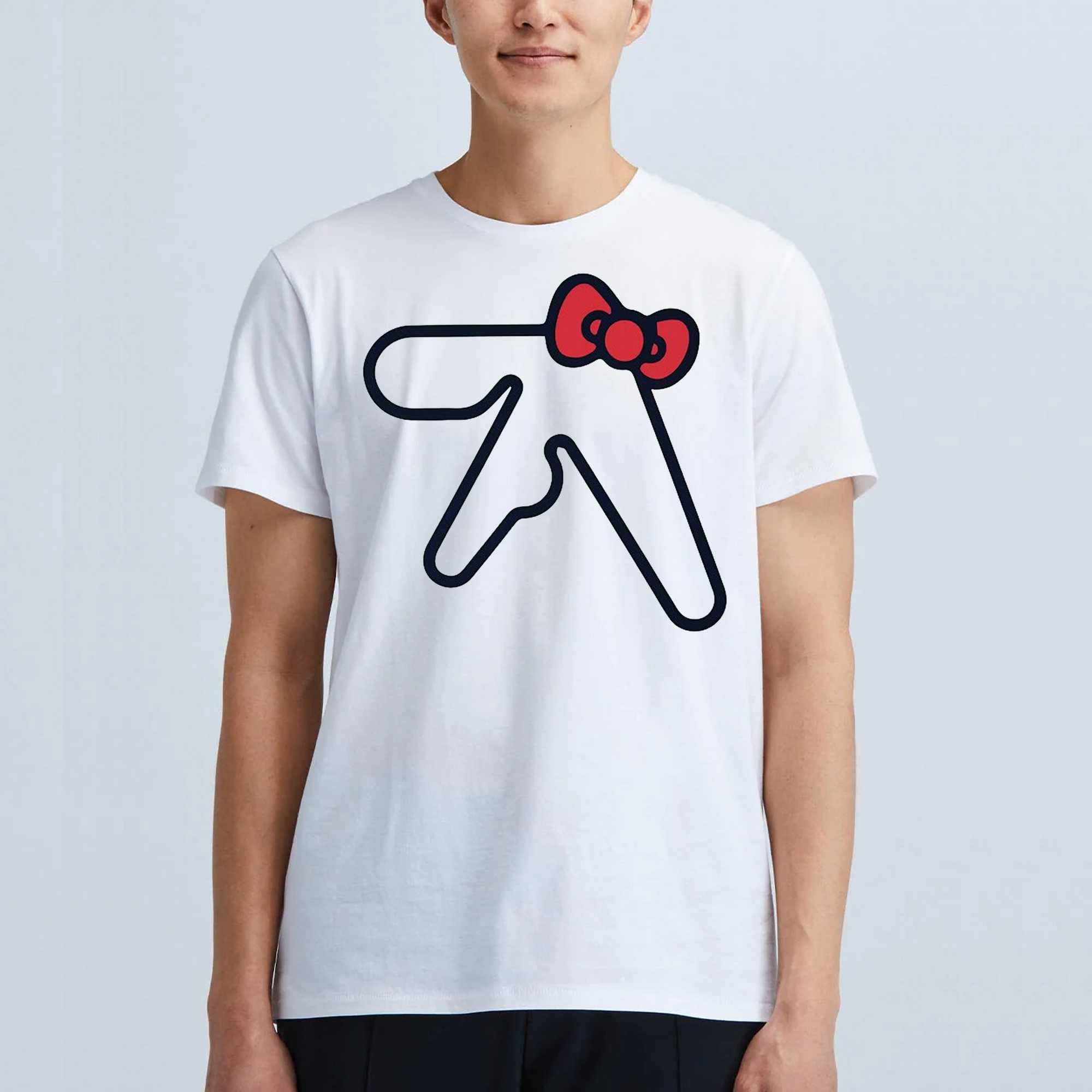 Aphex Twin Hello Kitty Logo T-shirt - Shibtee Clothing