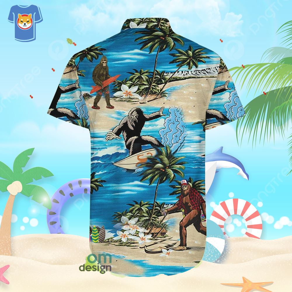 Bluey 4th Of July 3D Hawaiian Shirt Summer Beach Gift For Men And