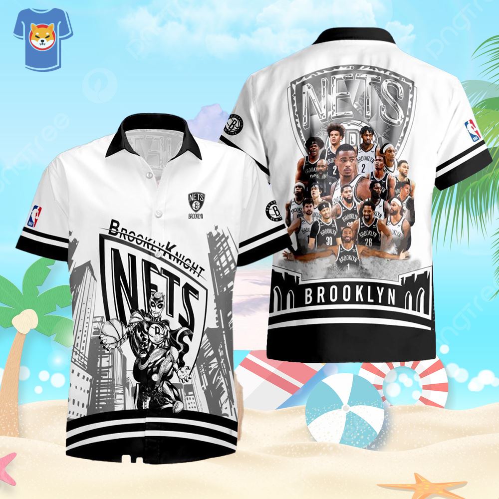 Brooklyn Nets National Basketball Association 2023 Hawaiian Shirt For Fans  - Shibtee Clothing