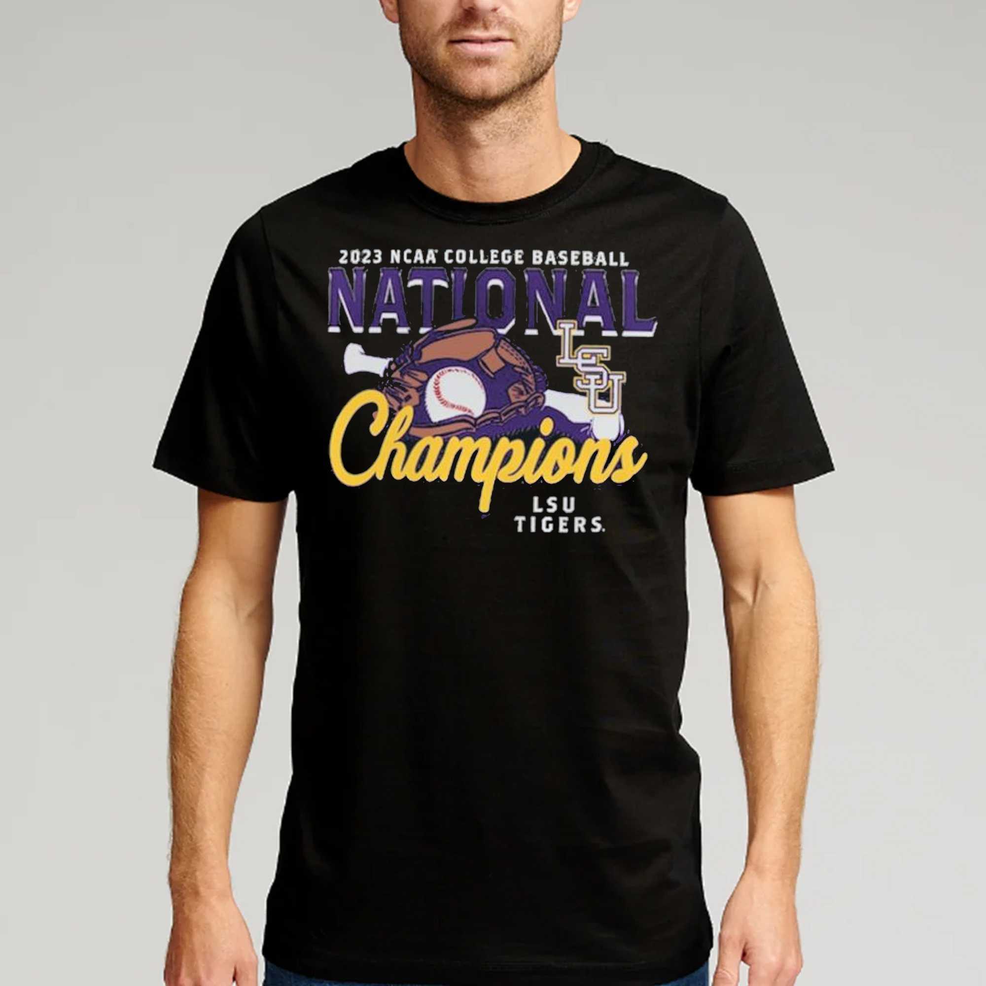 Lsu Tigers 2023 Ncaa World Series Champions Baseball Jersey Shirt