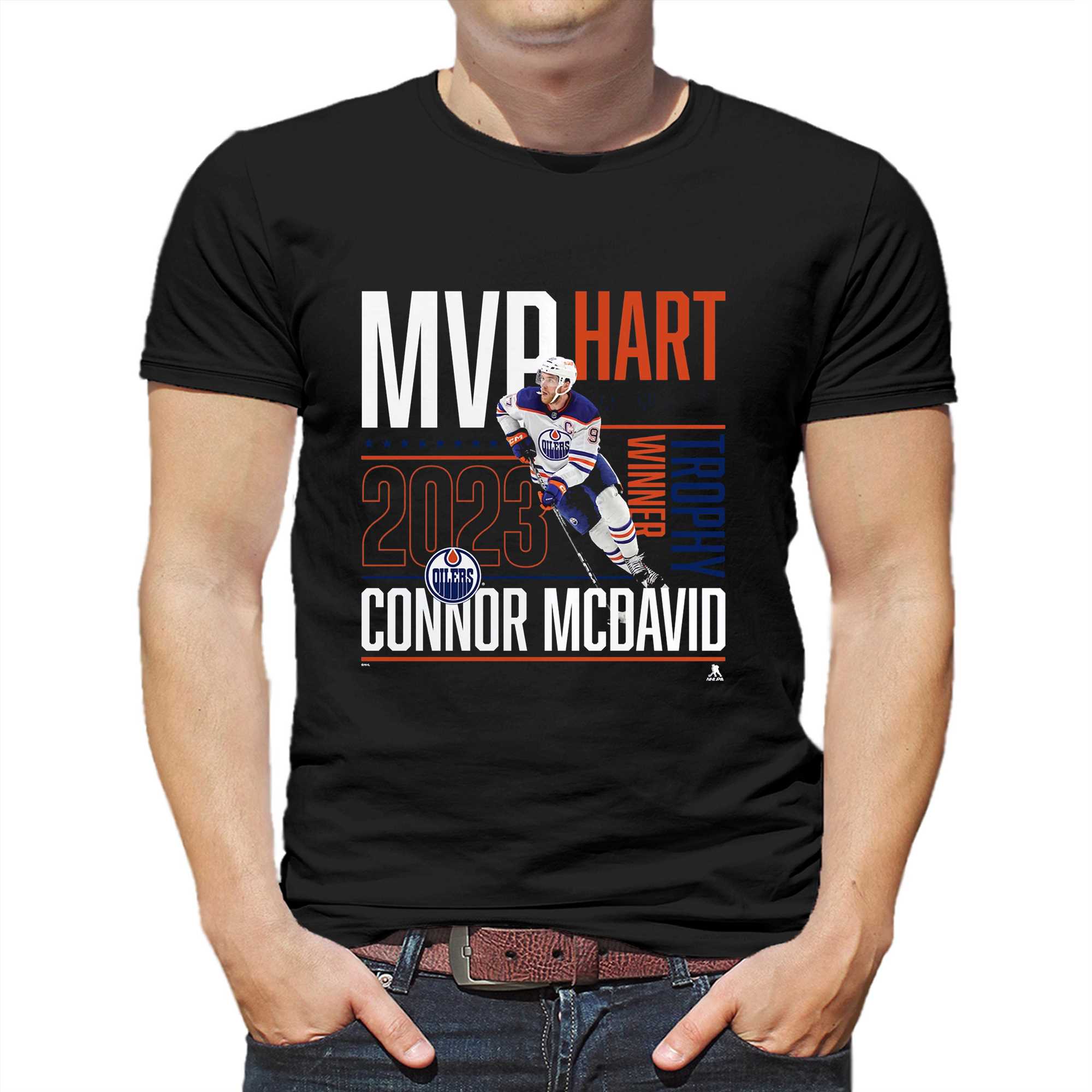 Edmonton Oilers Connor McDavid 2023 Shirt - Bring Your Ideas, Thoughts And  Imaginations Into Reality Today