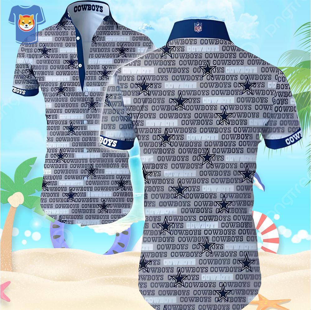 Dallas Cowboys Hawaiian Shirt Summer Holiday Gift