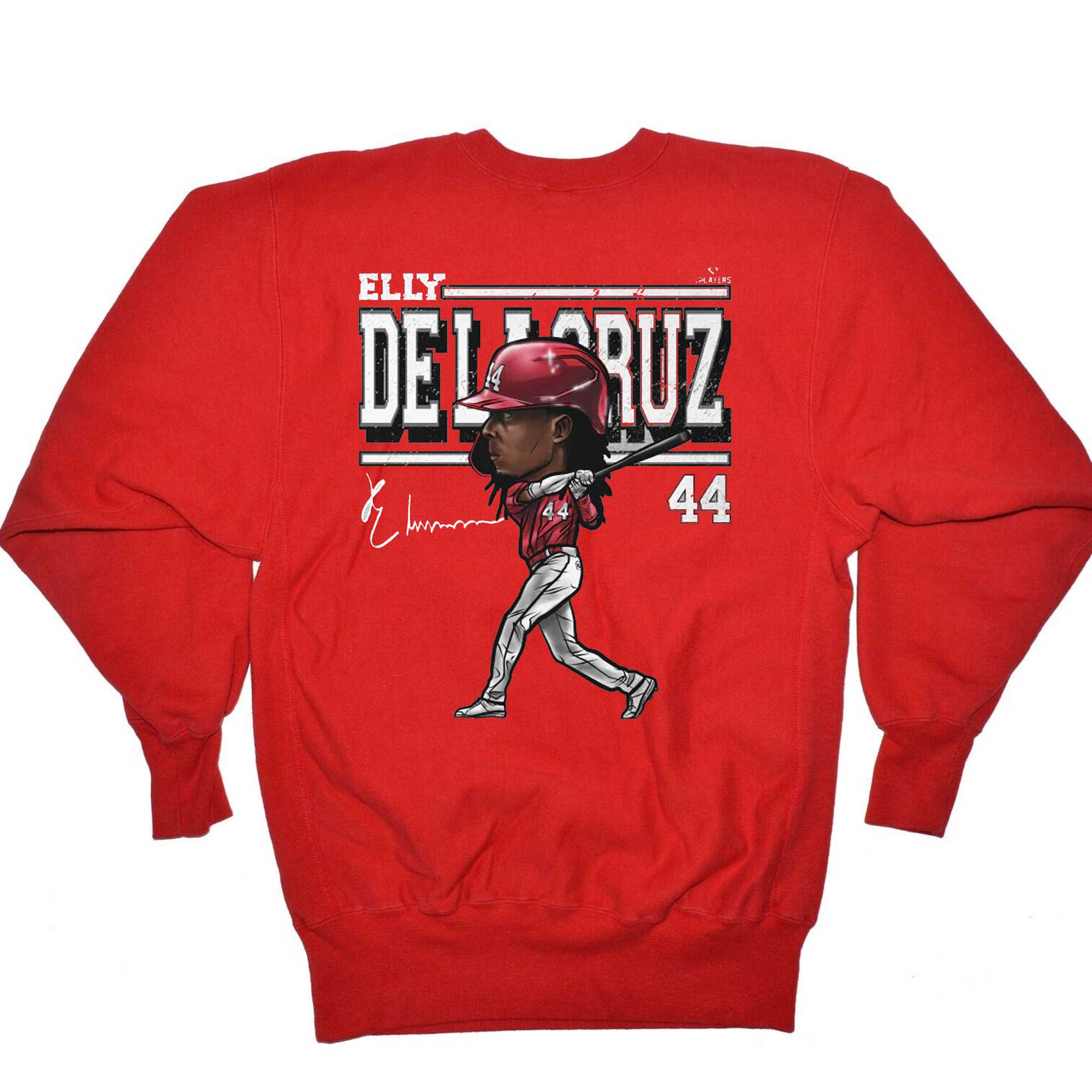 Elly De La Cruz Cincinnati Reds Fanatics Branded Graphic T-Shirt - Red