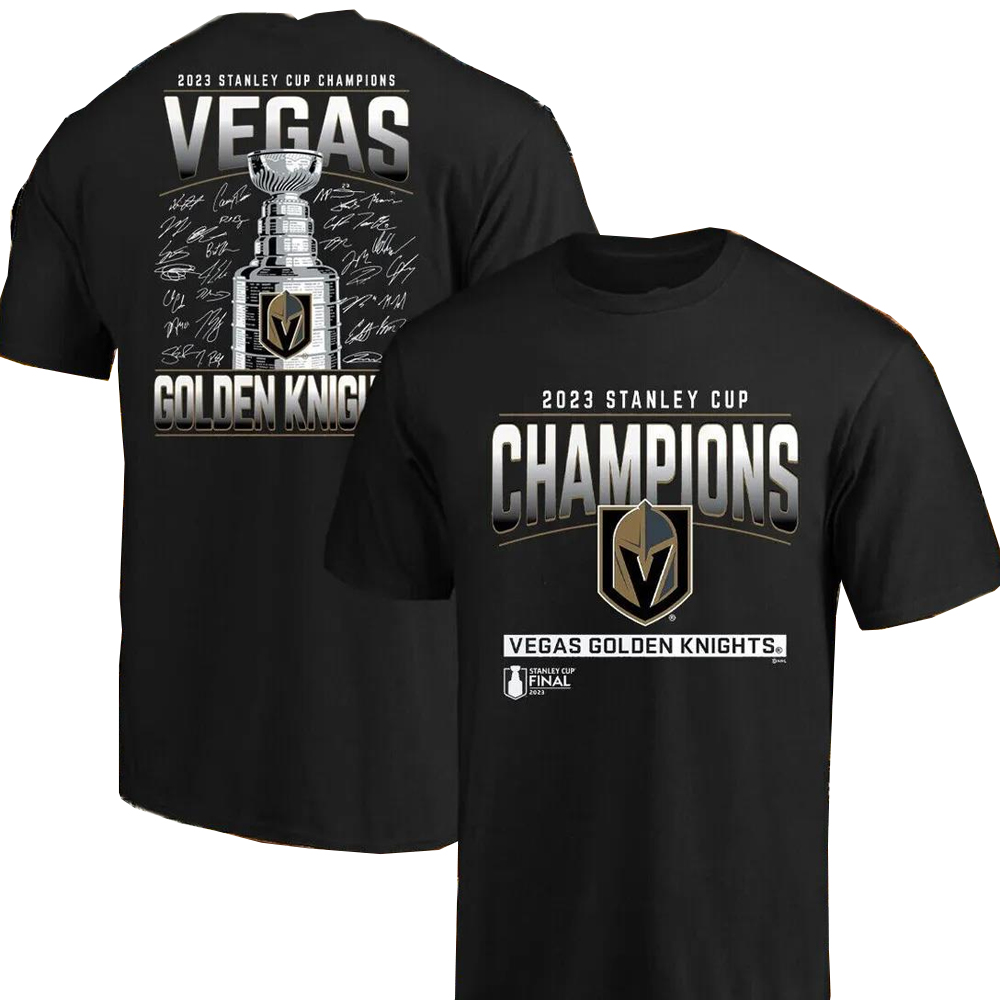 Golden Knights Las Vegas Hockey 2023 Champions T-shirt - Shibtee Clothing