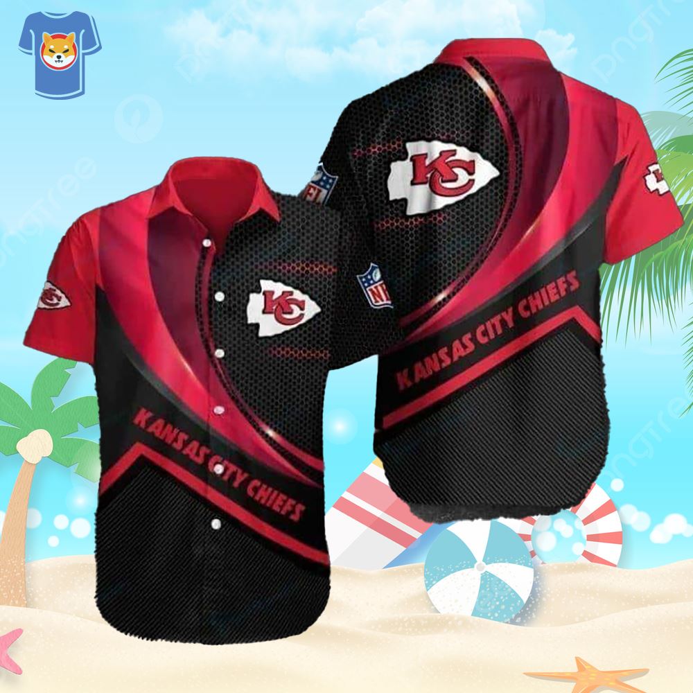 Kansas City Chiefs Hawaiian Shirt Football Gift For Dad - Shibtee