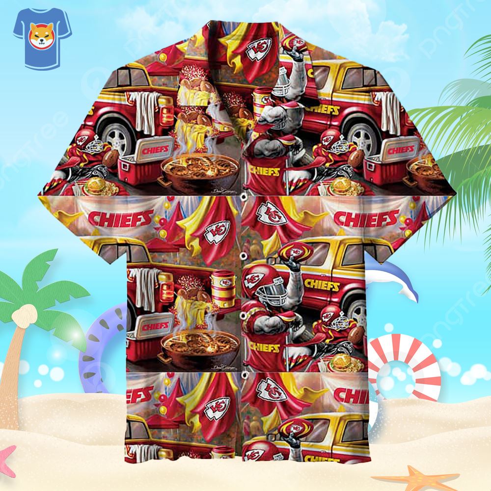 Kansas City Chiefs Hawaiian Shirt Football Gift For Players - Shibtee  Clothing
