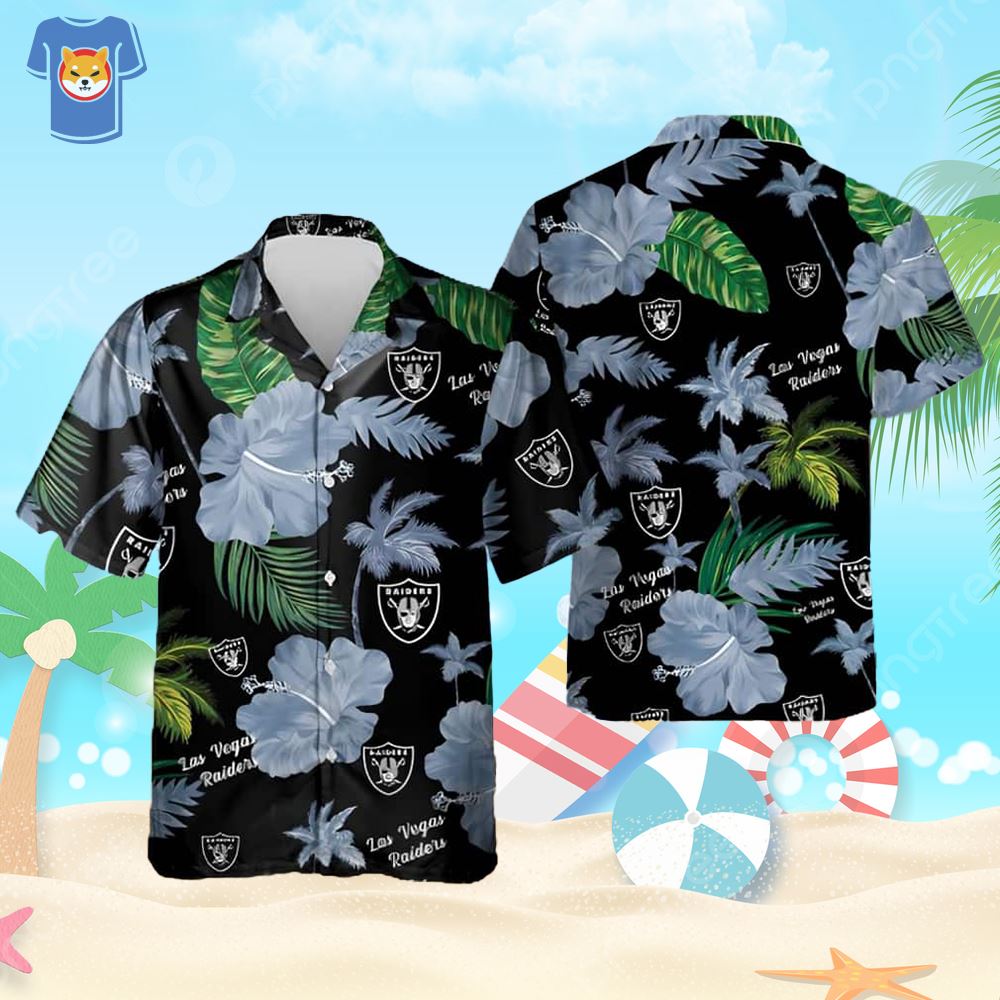 Vintage Nfl Las Vegas Raiders Hawaiian Shirt Beach Lovers Gift - Shibtee  Clothing