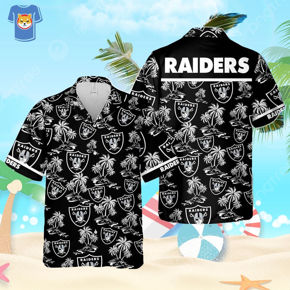 Las Vegas Raiders Hawaiian Shirt Jason Freddy Chucky Ghostface