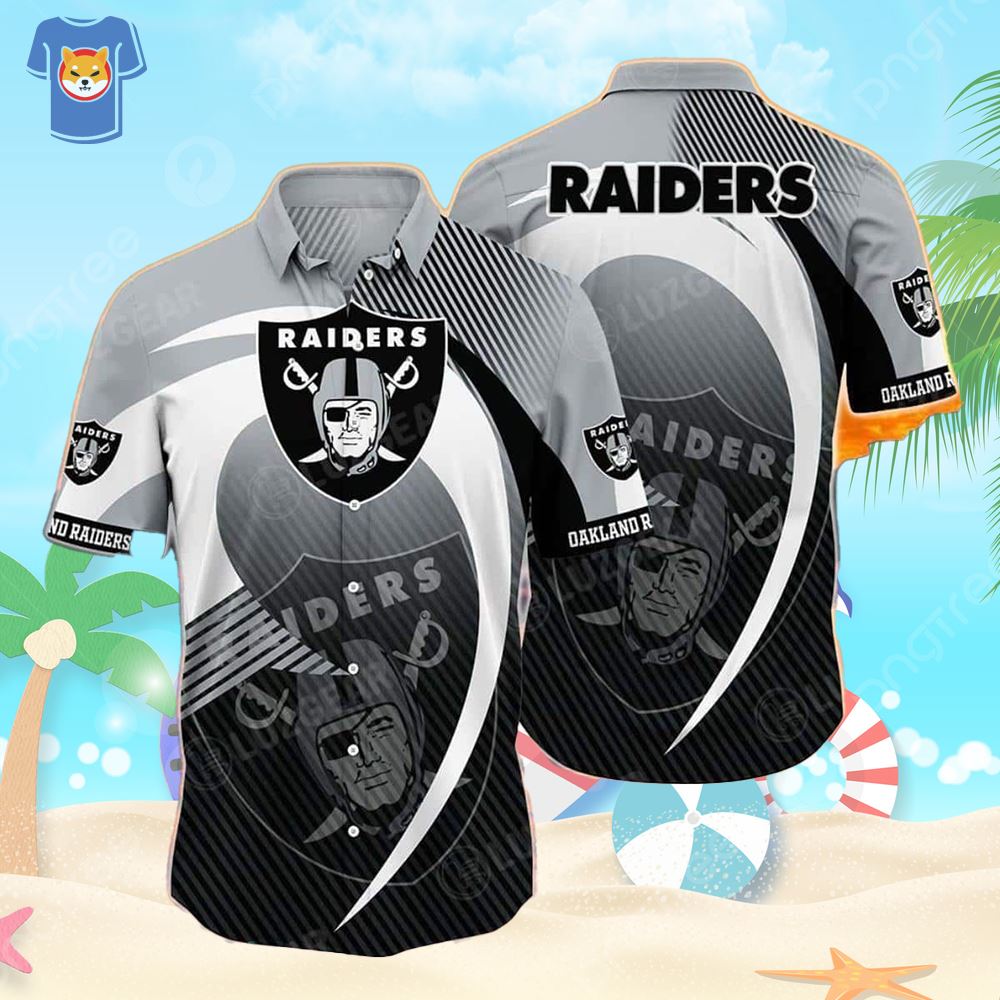 NFL Sport Las Vegas Raiders T-shirt Design 3D Full Printed Sizes S