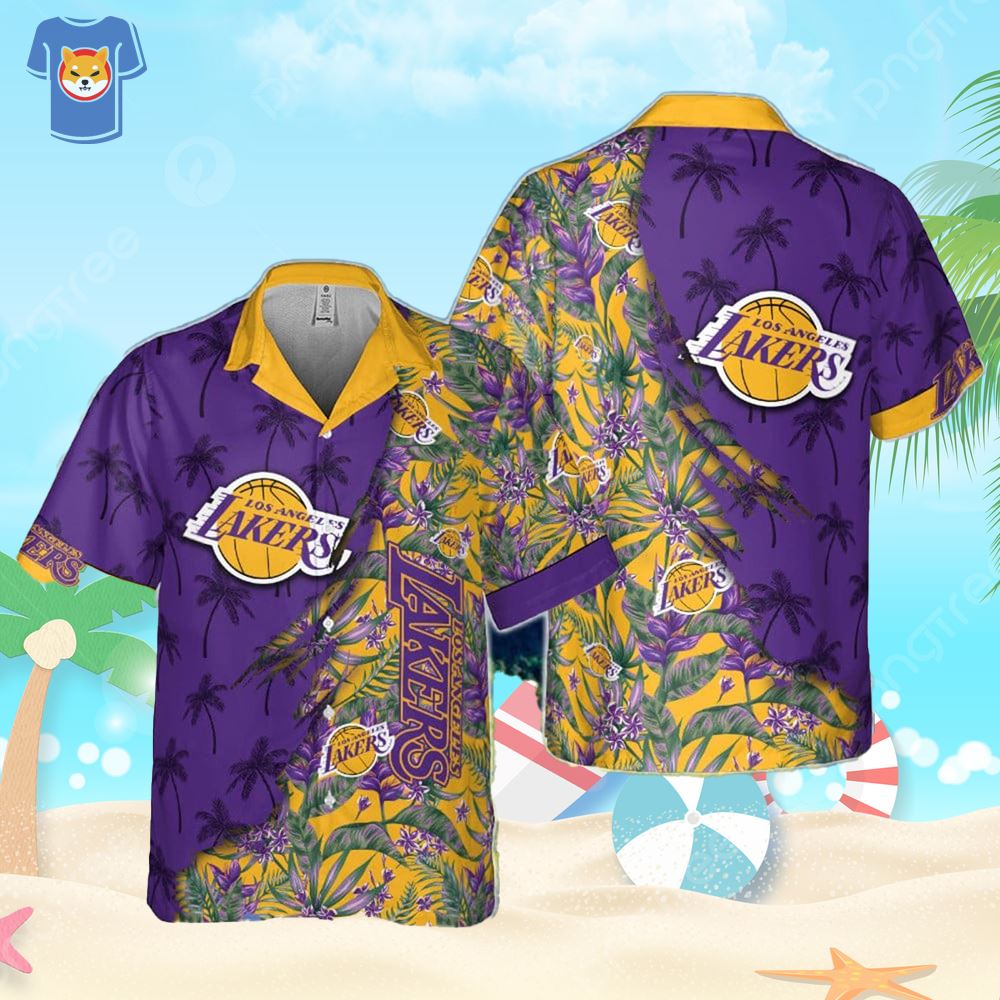 Los Angeles Lakers National Basketball Association 2023 Hawaiian