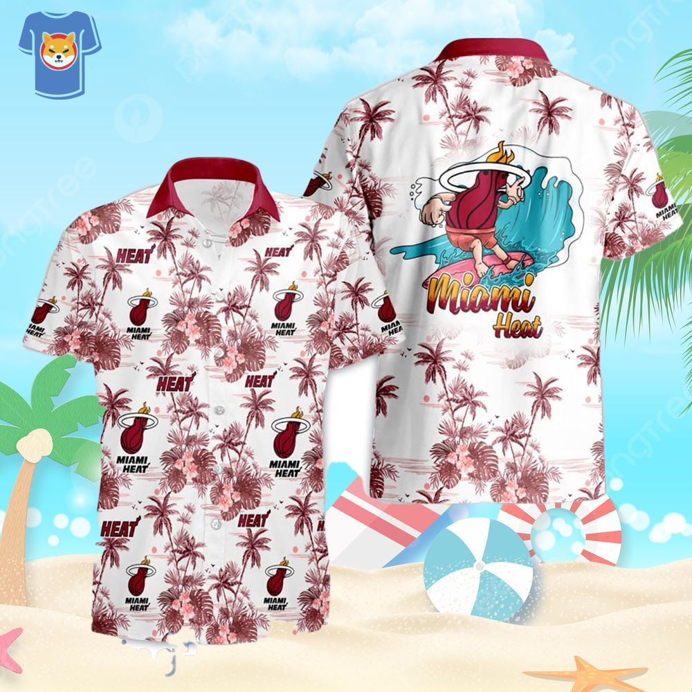 Miami Heat National Basketball 2023 Hawaiian Shirt - Shibtee Clothing