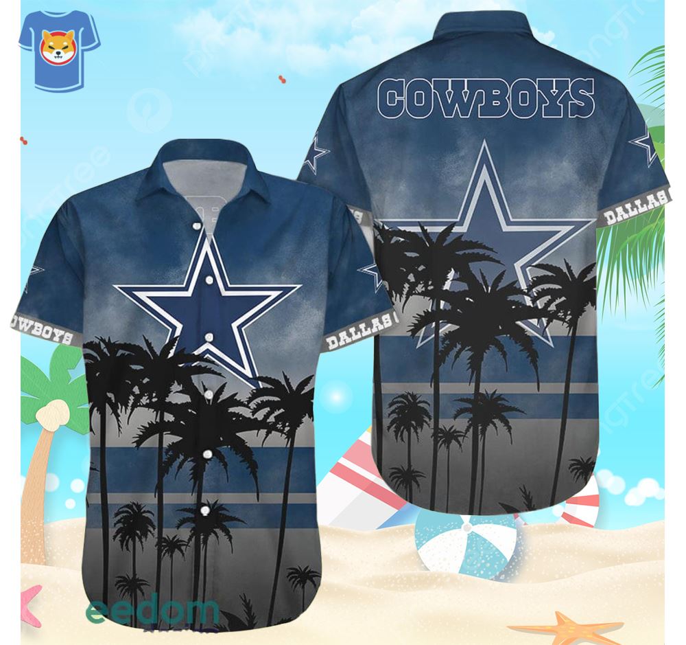 Dallas Cowboys Nfl Hawaiian Shirt And Short Set Gift Men Women