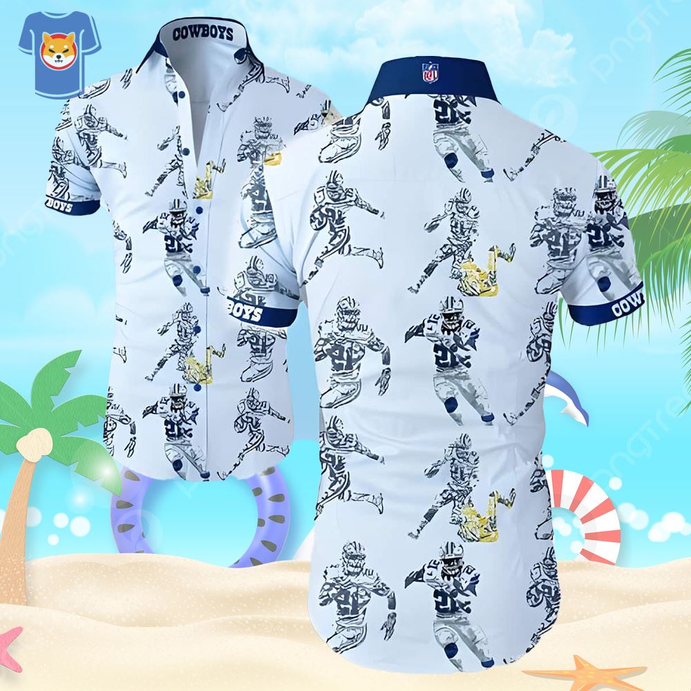 Dallas Cowboys Nfl Hawaiian Shirt Gift For Sports Enthusiast