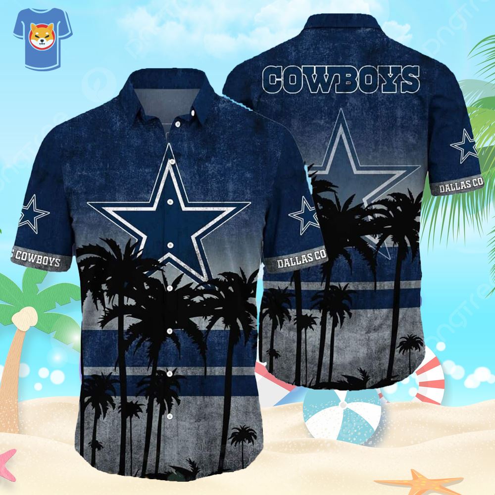 Nfl Dallas Cowboys Hawaiian Shirt Summer Gift For Friends - Shibtee Clothing