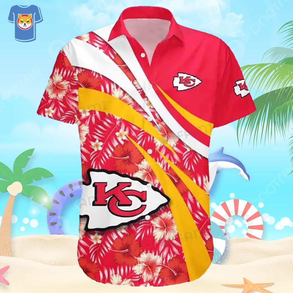 Chiefs Hawaiian Shirt Kansas City Chiefs Nfl Summer Best Hawaiian Shirts -  Upfamilie Gifts Store