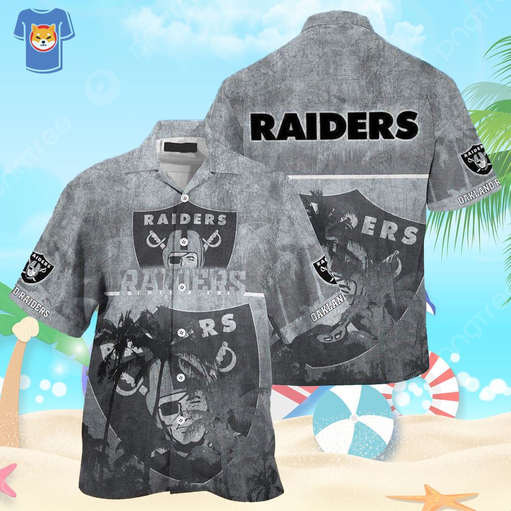 Nfl Las Vegas Raiders Hawaiian Shirt Gift For Football Fans