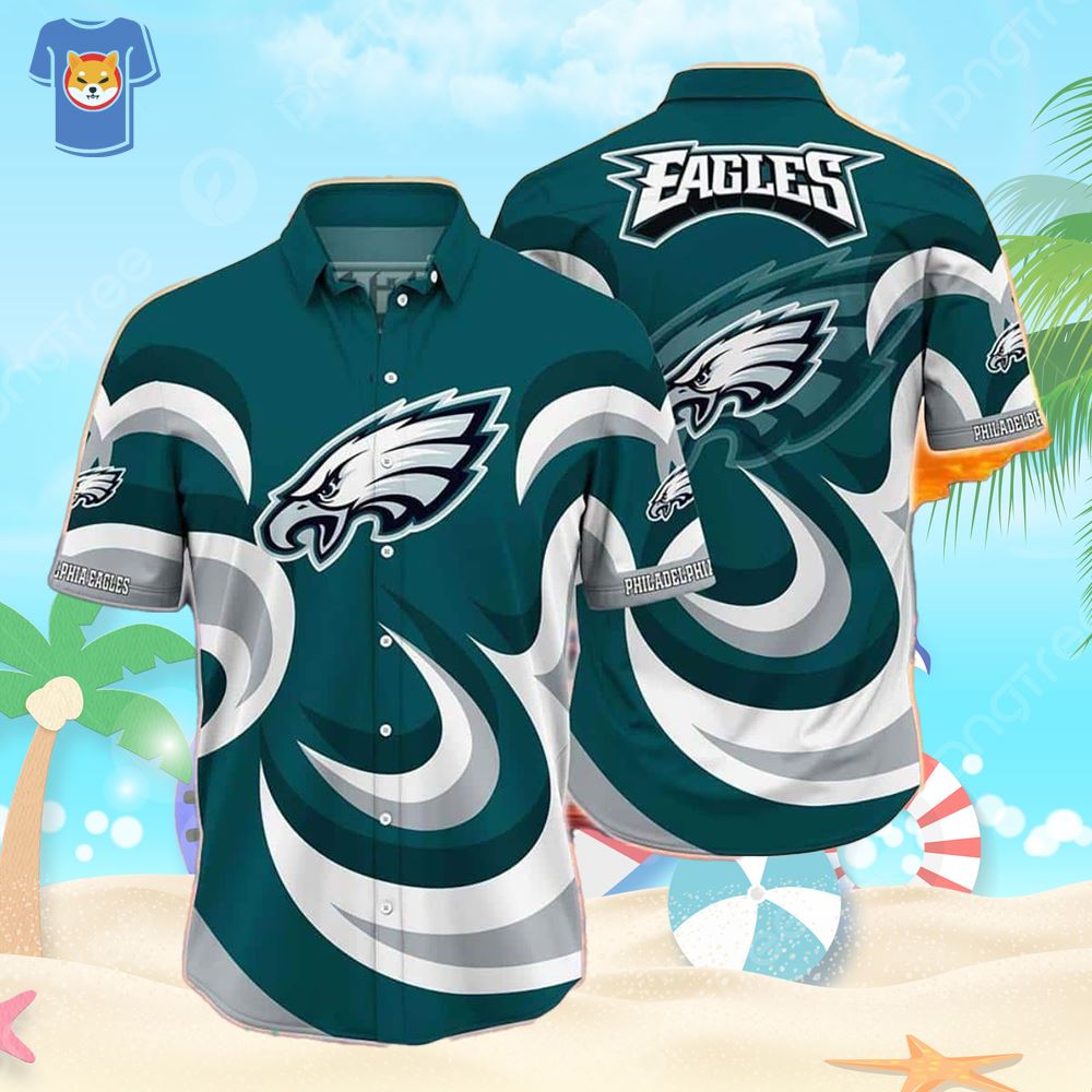 NFL Philadelphia Eagles Hawaiian Shirt Football Gift For Dad